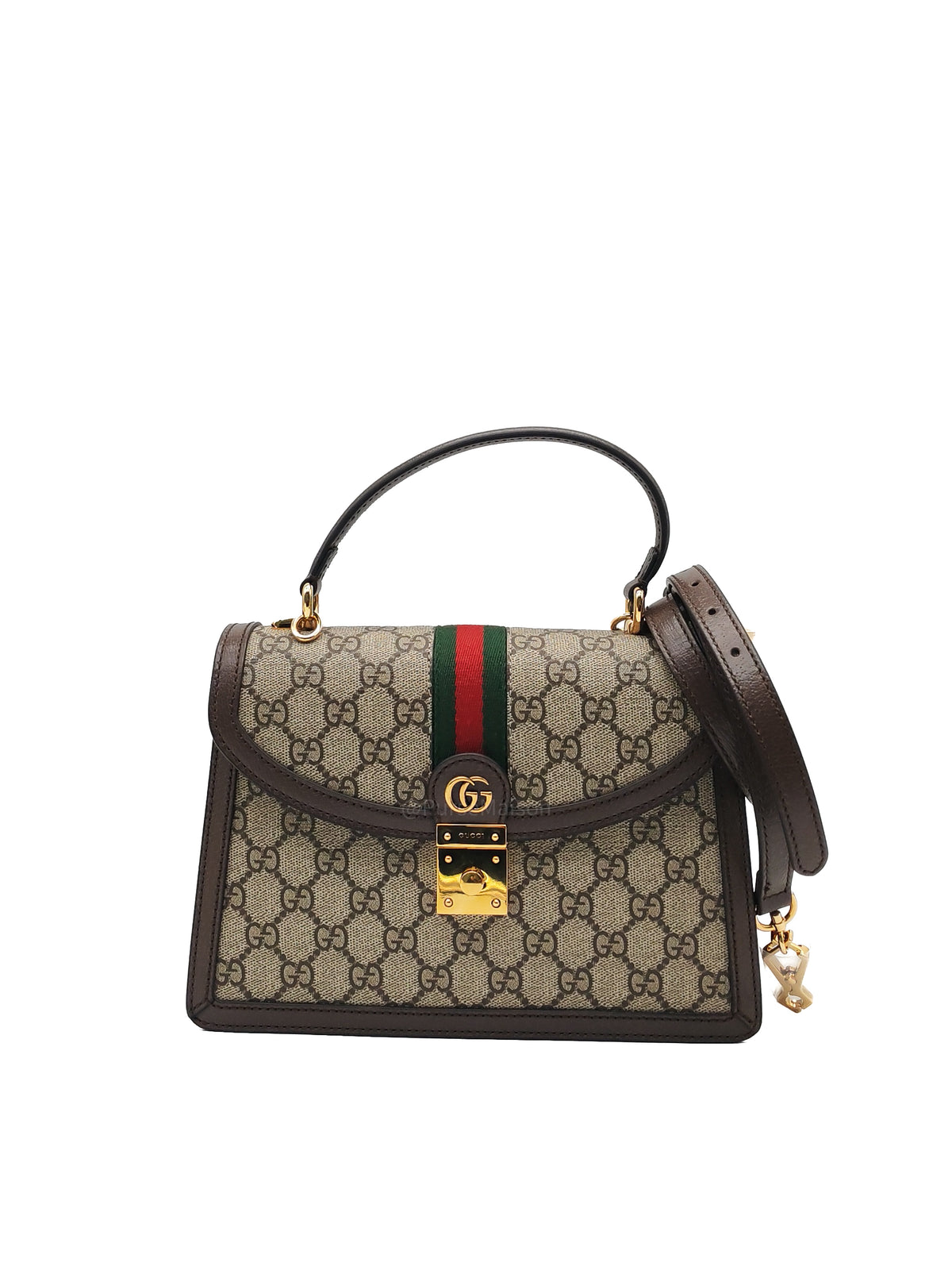 Gucci Ophidia Top Handle Bag Medium GG Supreme Canvas | Purse Maison Luxury Bags Shop