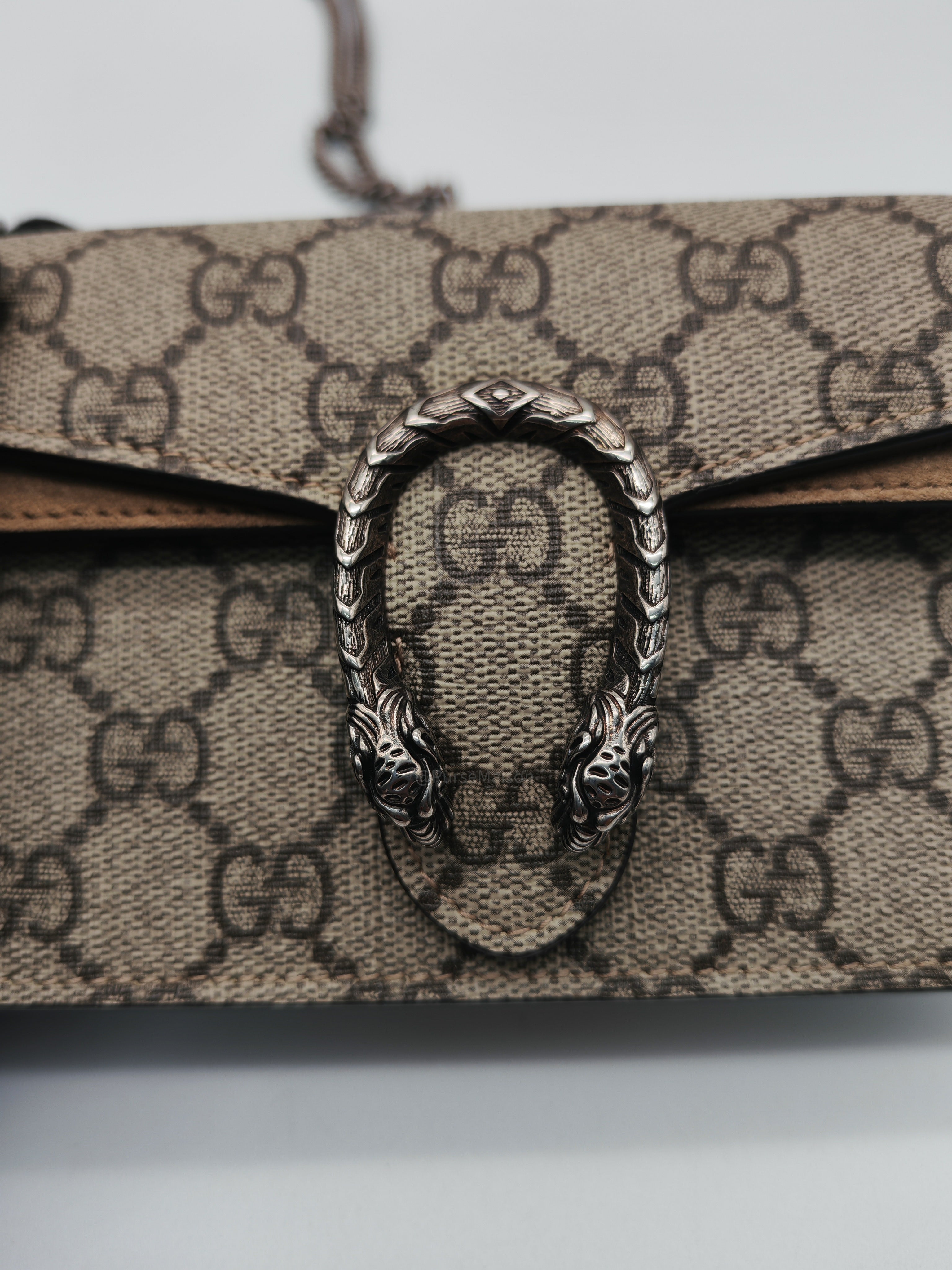 Gucci Super Mini Dionysus GG Supreme Canvas
