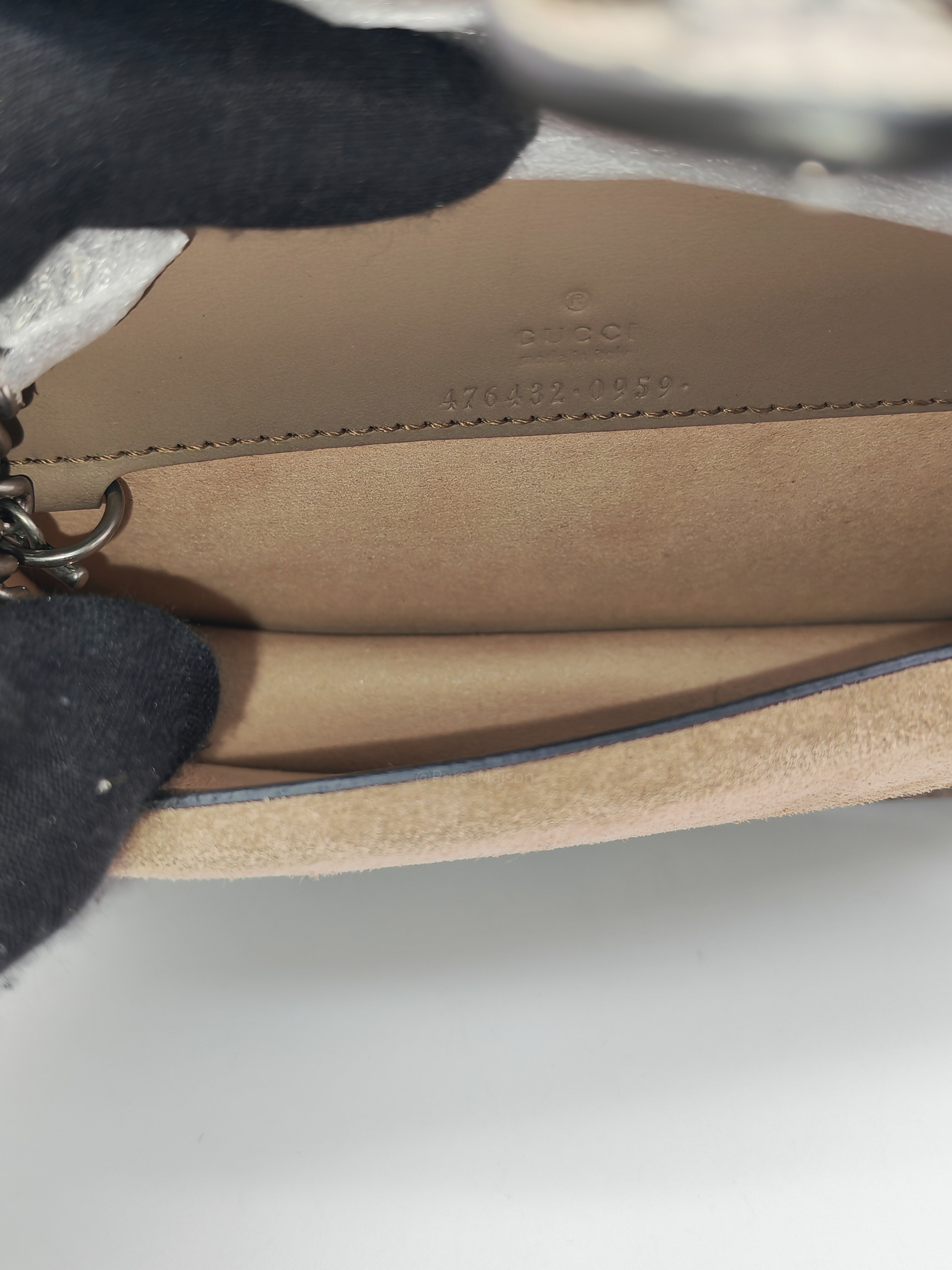 Gucci Super Mini Dionysus GG Supreme Canvas