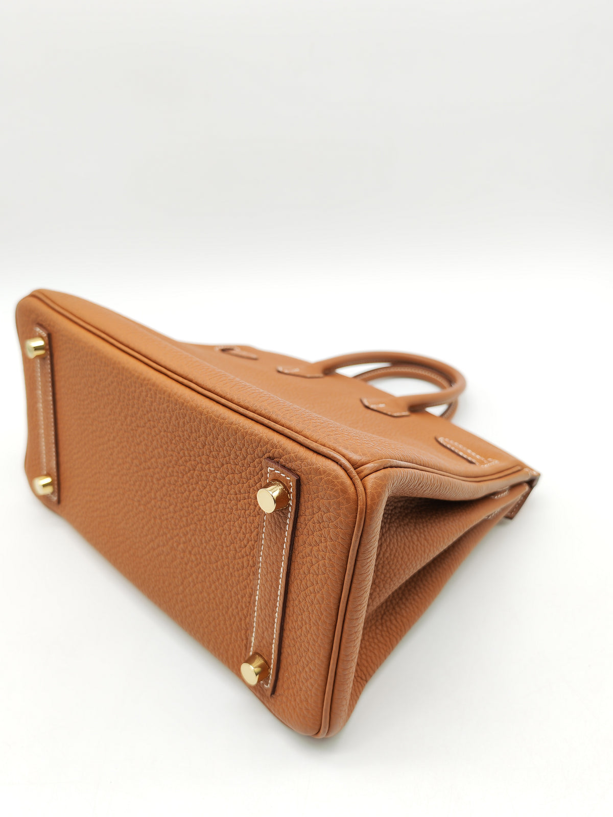 Hermes Birkin 25 in Gold Togo Leather Gold Hardware Stamp B (2023)