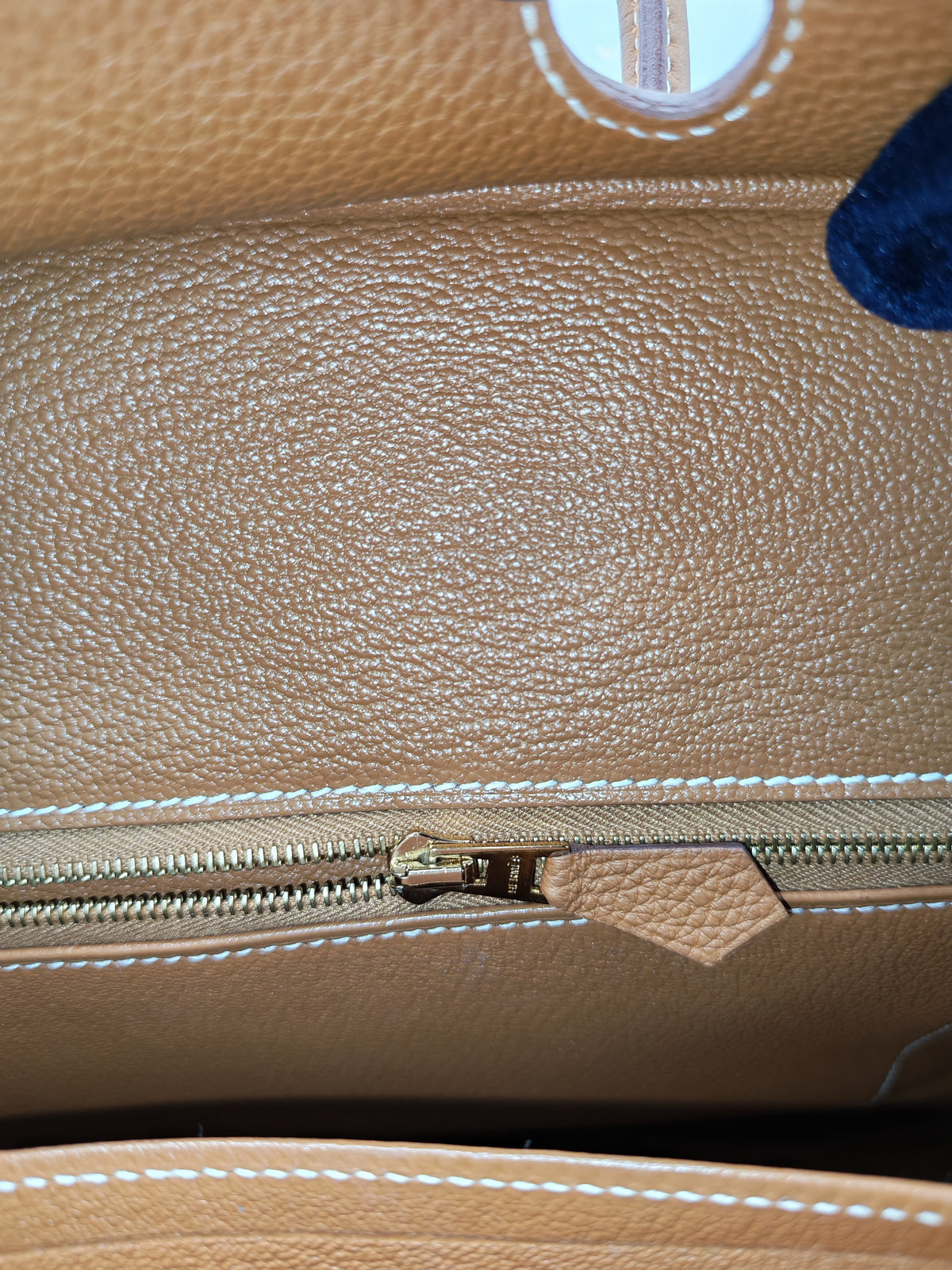 Hermes Birkin 25 in Gold Togo Leather Gold Hardware Stamp B (2023)