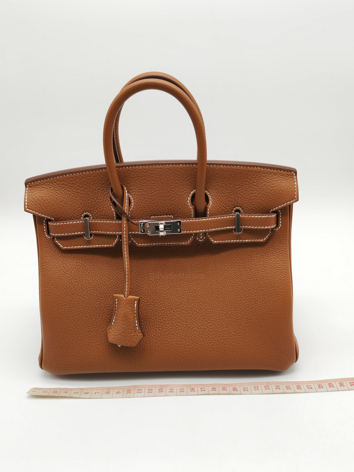 Hermes Birkin 25 in Gold Togo Leather Palladium Hardware Stamp G (2026)