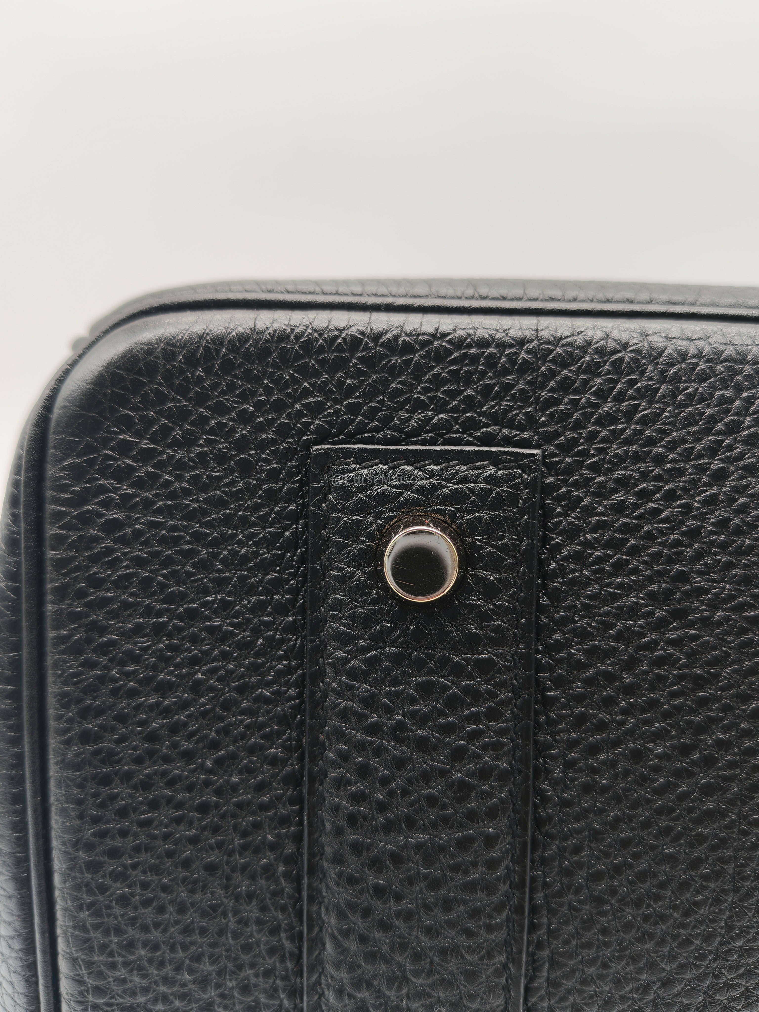 Hermes Birkin 42 The Shoulder in Black Togo LeatherGold Hardware Stamp Q Square(2013)