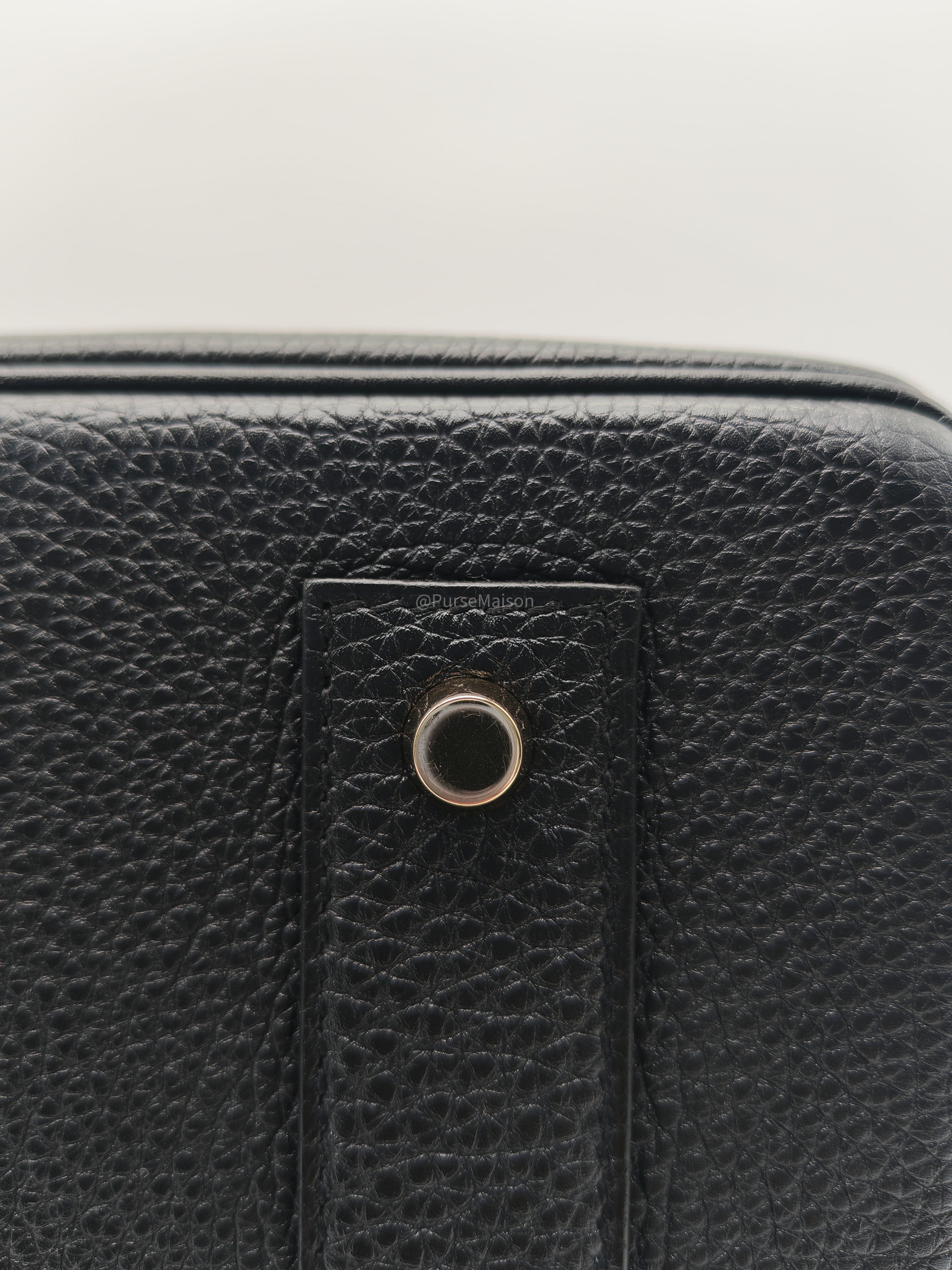 Hermes Birkin 42 The Shoulder in Black Togo LeatherGold Hardware Stamp Q Square(2013)