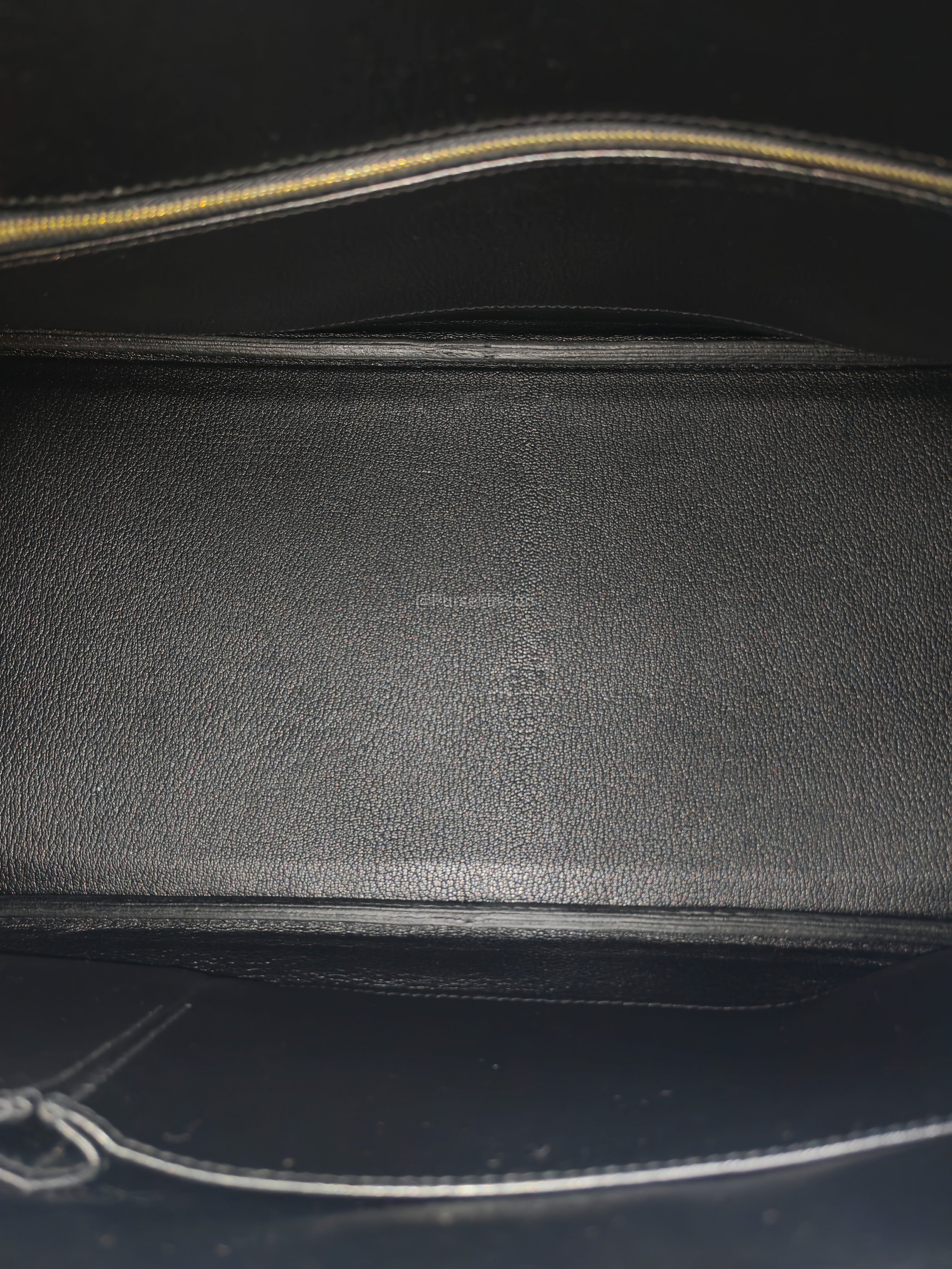Hermes Birkin 42 The Shoulder in Black Togo LeatherGold Hardware Stamp Q Square(2013)