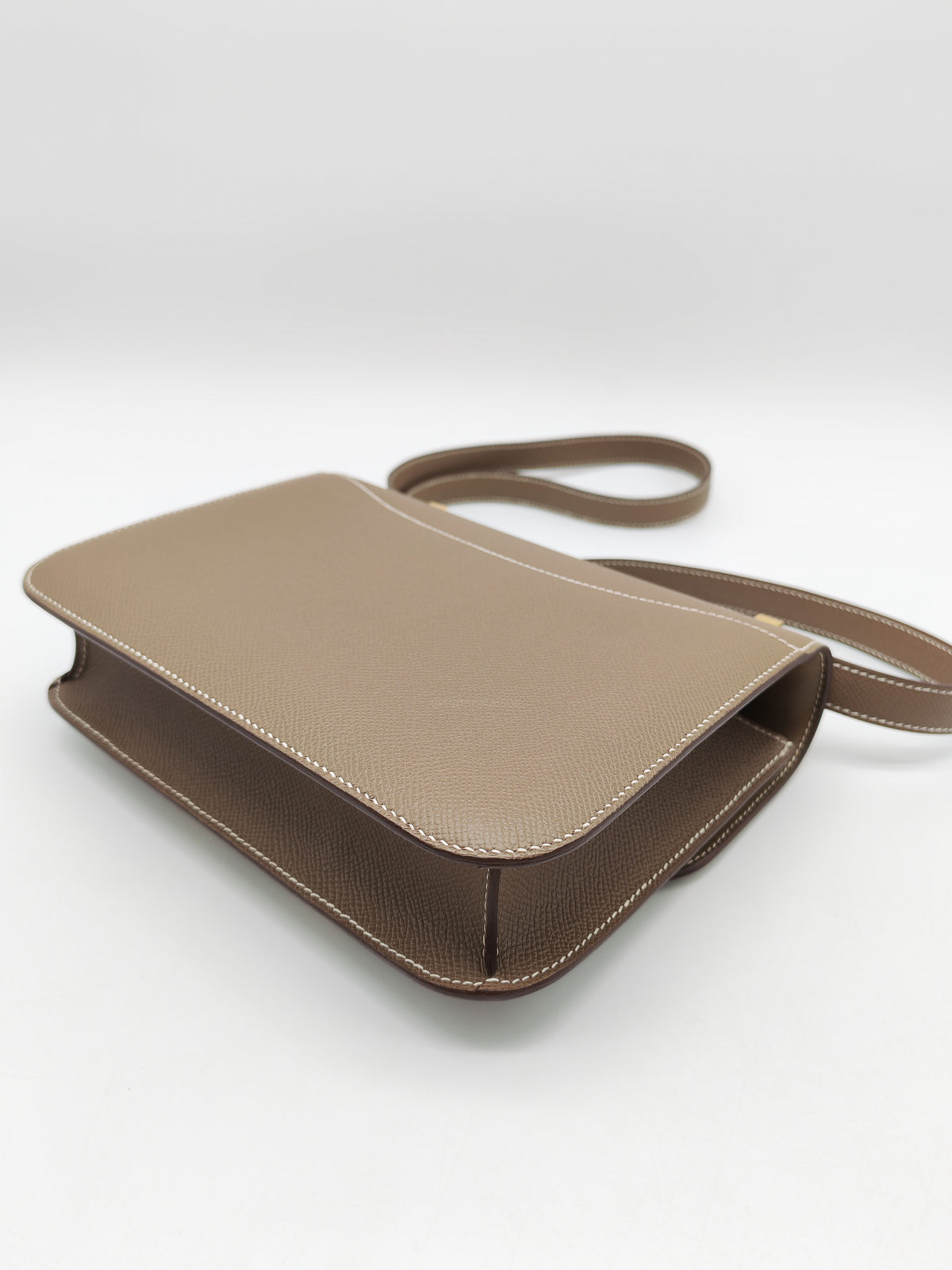Hermes Constance 24 in Etoupe Epsom Leather Gold Hardware Stamp U (UMS 685 TB)