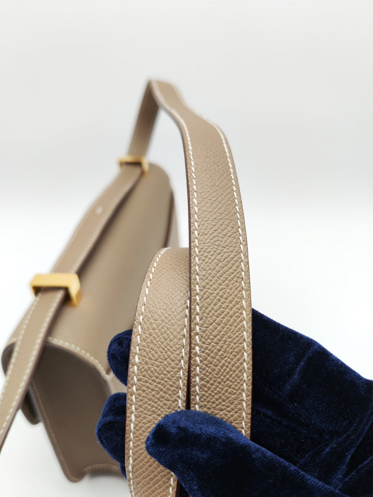 Hermes Constance 24 in Etoupe Epsom Leather Gold Hardware Stamp U (UMS 685 TB)