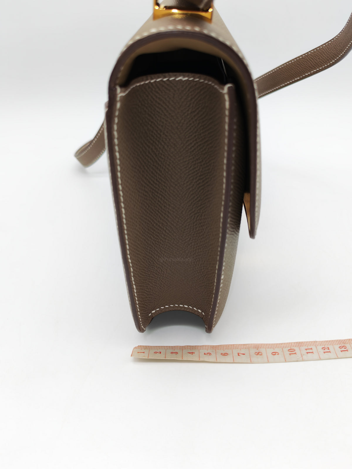 Hermes Constance 24 in Etoupe Epsom Leather Gold Hardware Stamp U (UMS 685 TB)