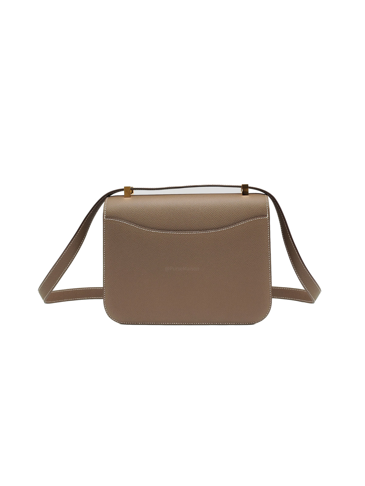 Hermes Constance 24 in Etoupe Epsom Leather Gold Hardware Stamp U (UMS 685 TB)