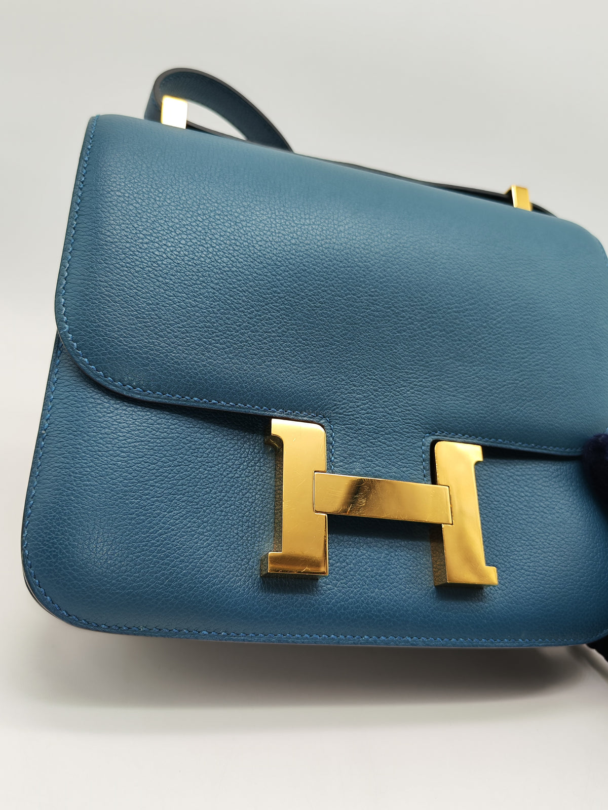 Hermes Constance III 24 in Colvert Veau Evercolor Leather Gold Hardware Stamp A(2017)