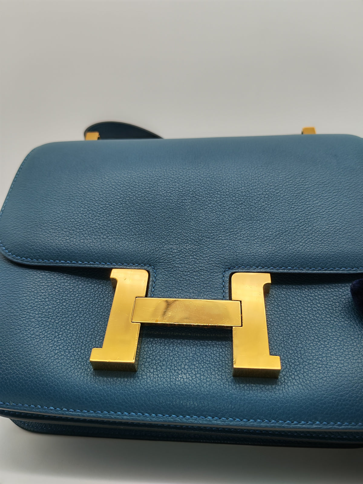 Hermes Constance III 24 in Colvert Veau Evercolor Leather Gold Hardware Stamp A(2017)