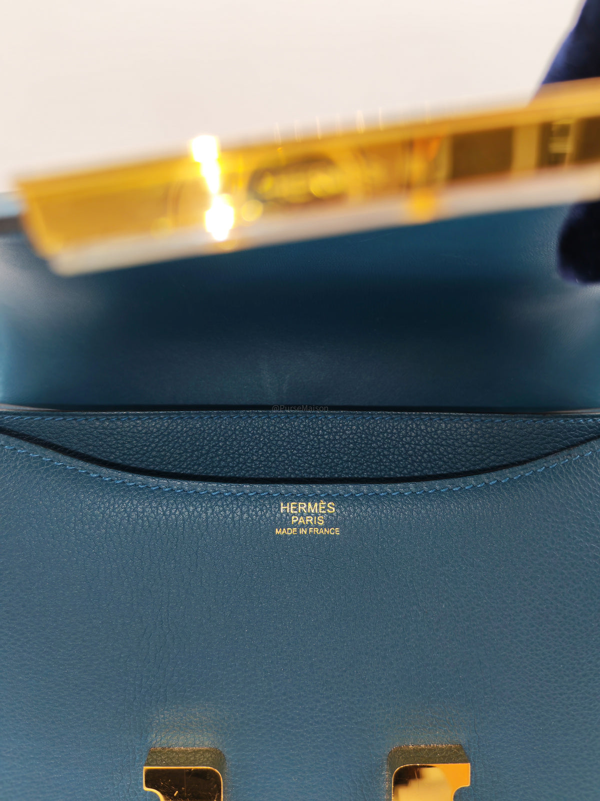 Hermes Constance III 24 in Colvert Veau Evercolor Leather Gold Hardware Stamp A(2017)