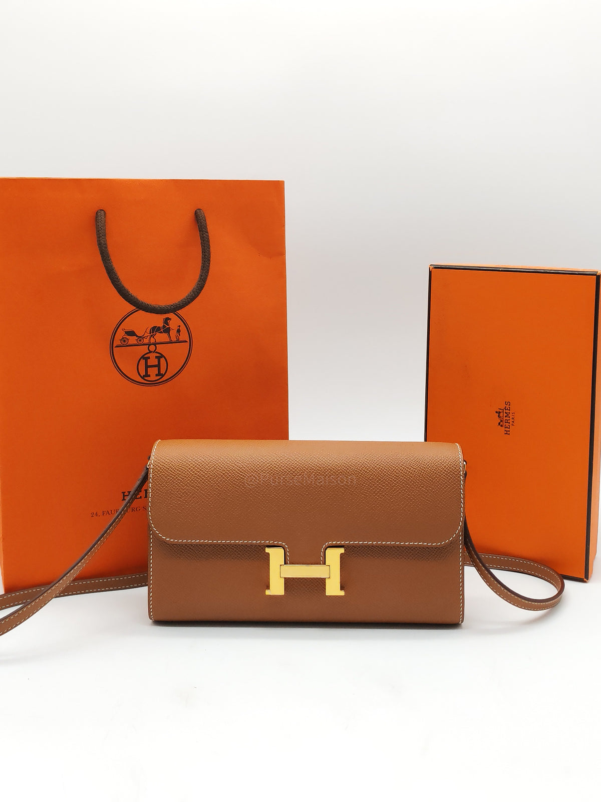 Hermes Constance To Go Epsom Leather Gold Hardware Stamp U (2022)