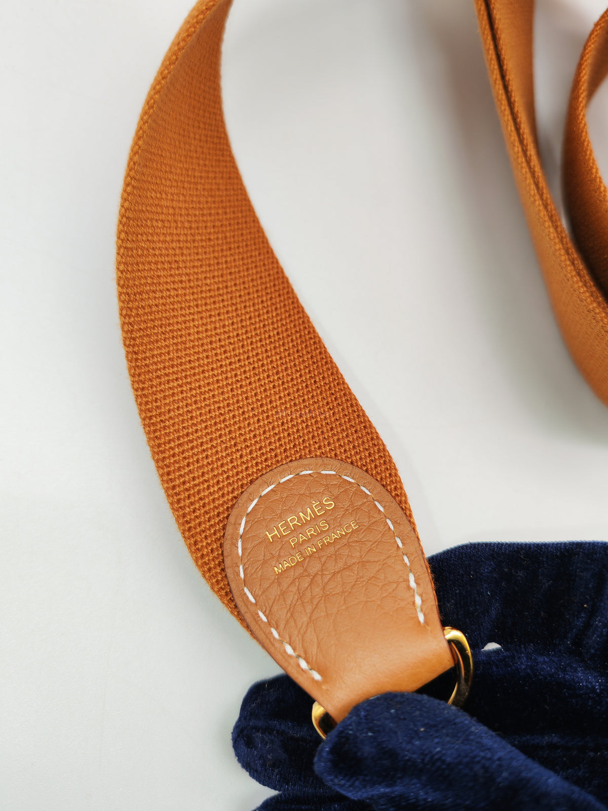Hermes Evelyne 23 in Gold Taurillon Clemence Leather Gold Hardware Stamp G(2026)