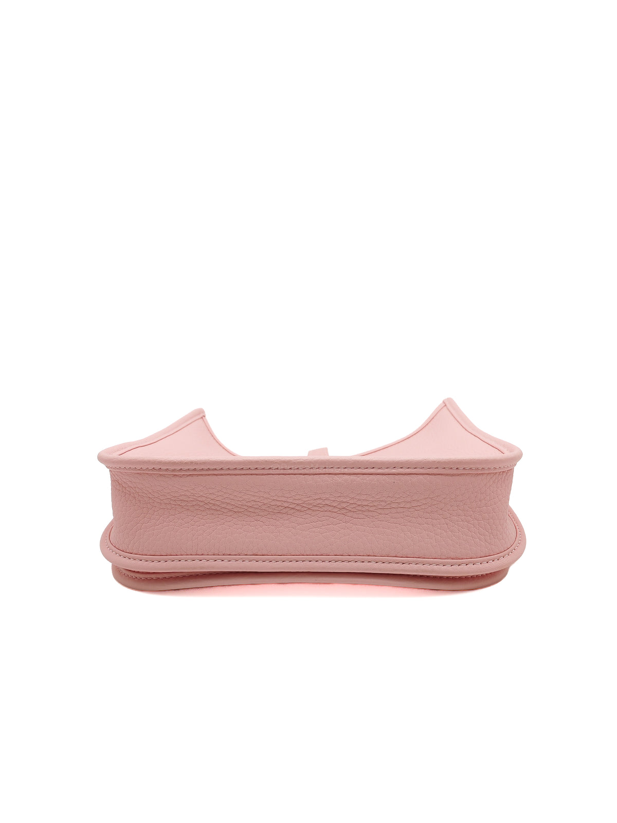 Hermes Evelyne Poche III 23 in Sakura Pink Clemence Leather Palladium Hardware Stamp K (2025)