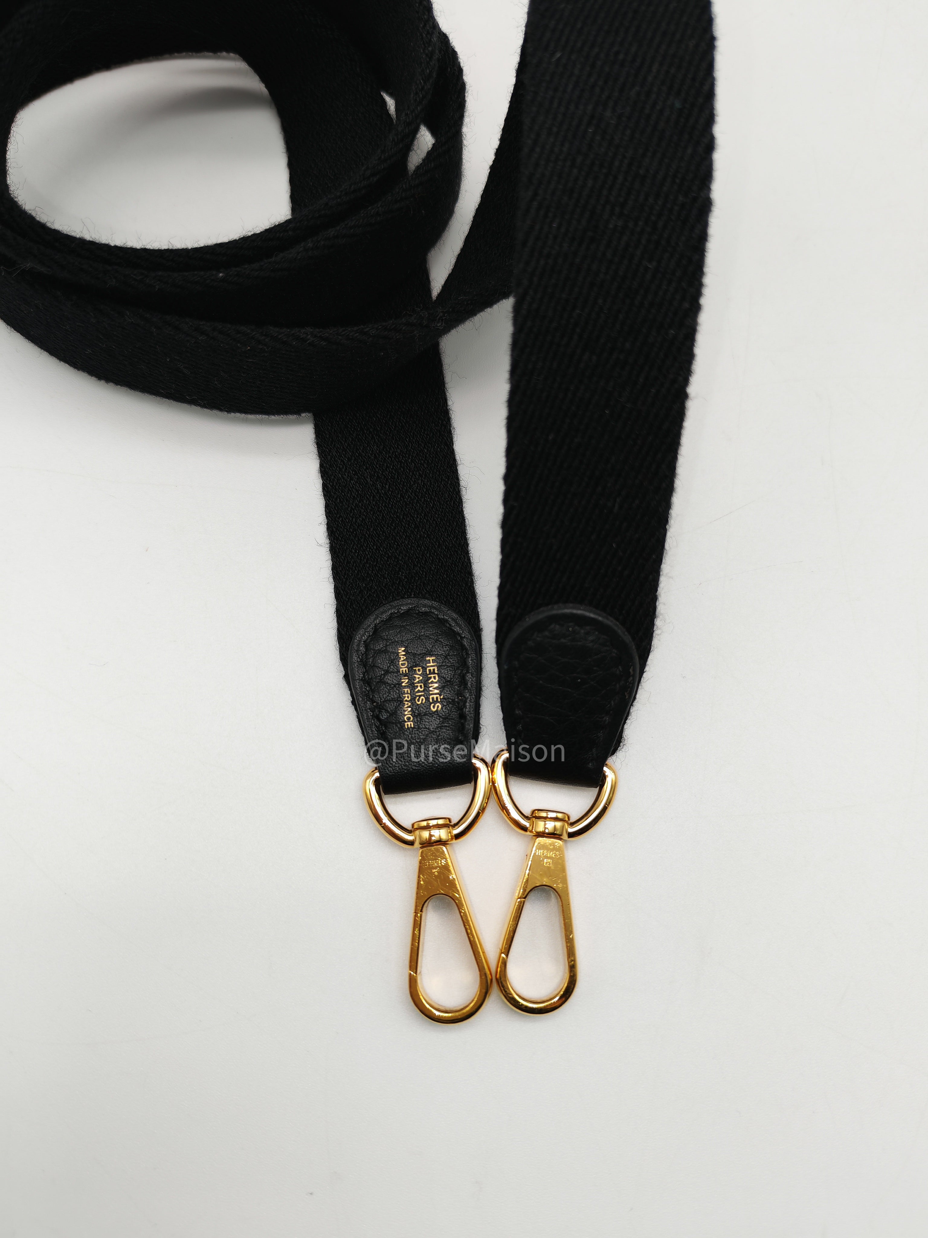 Hermes Evelyne 16 TPM Black in Clemence Leather and Gold Hardware Stamp Y(2020)