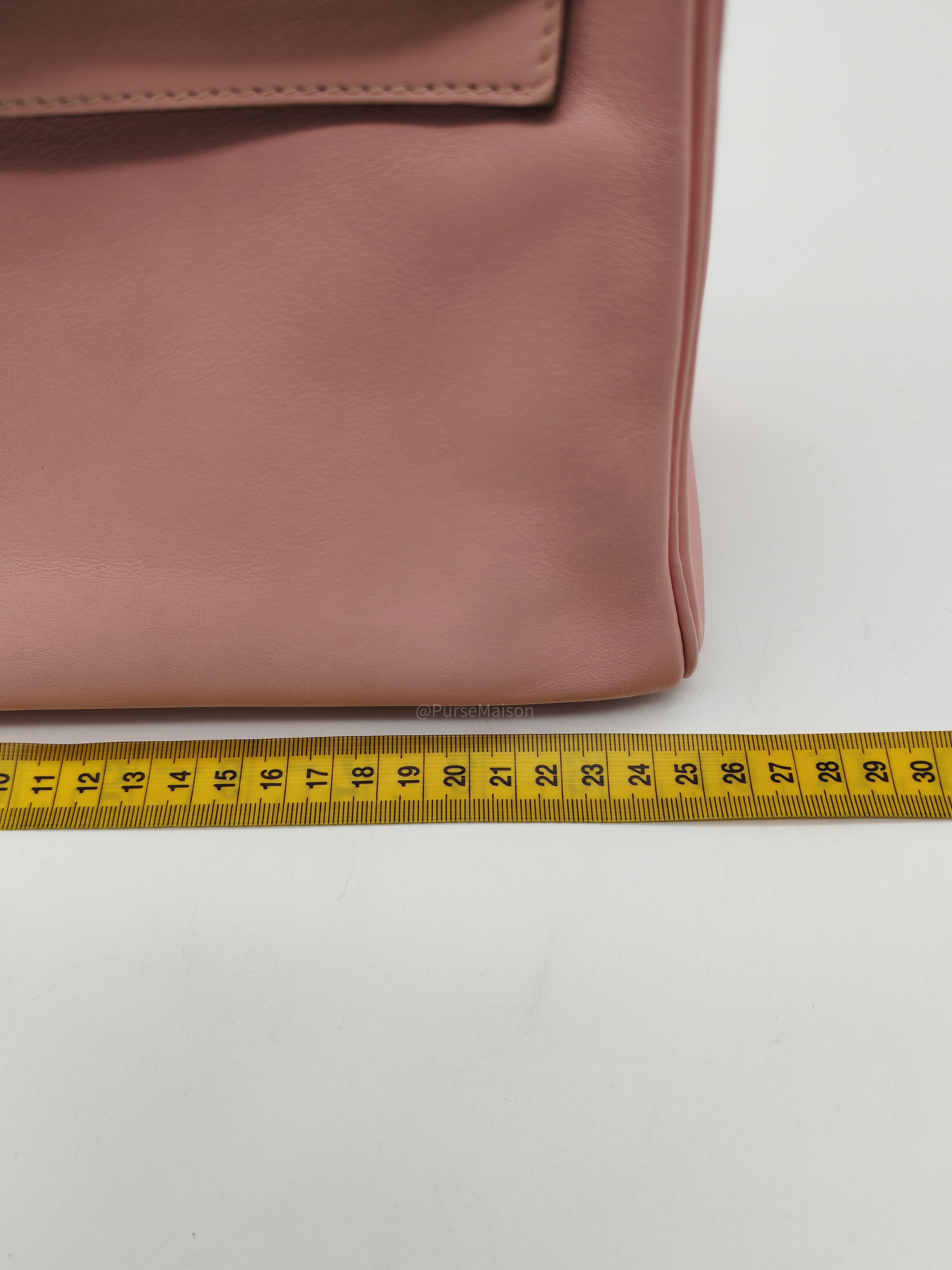 Hermes Kelly 25 Retourne in Rose Sakura Swift Leather and Gold Hardware Stamp T (2015)
