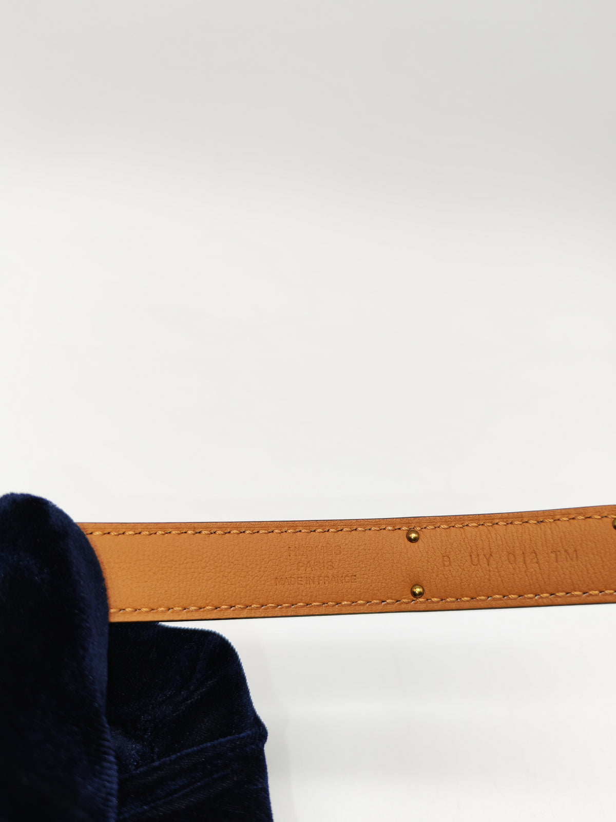 Hermes Kelly Belt Etoupe Epsom Leather Rose Gold Hardware Stamp B (2023)