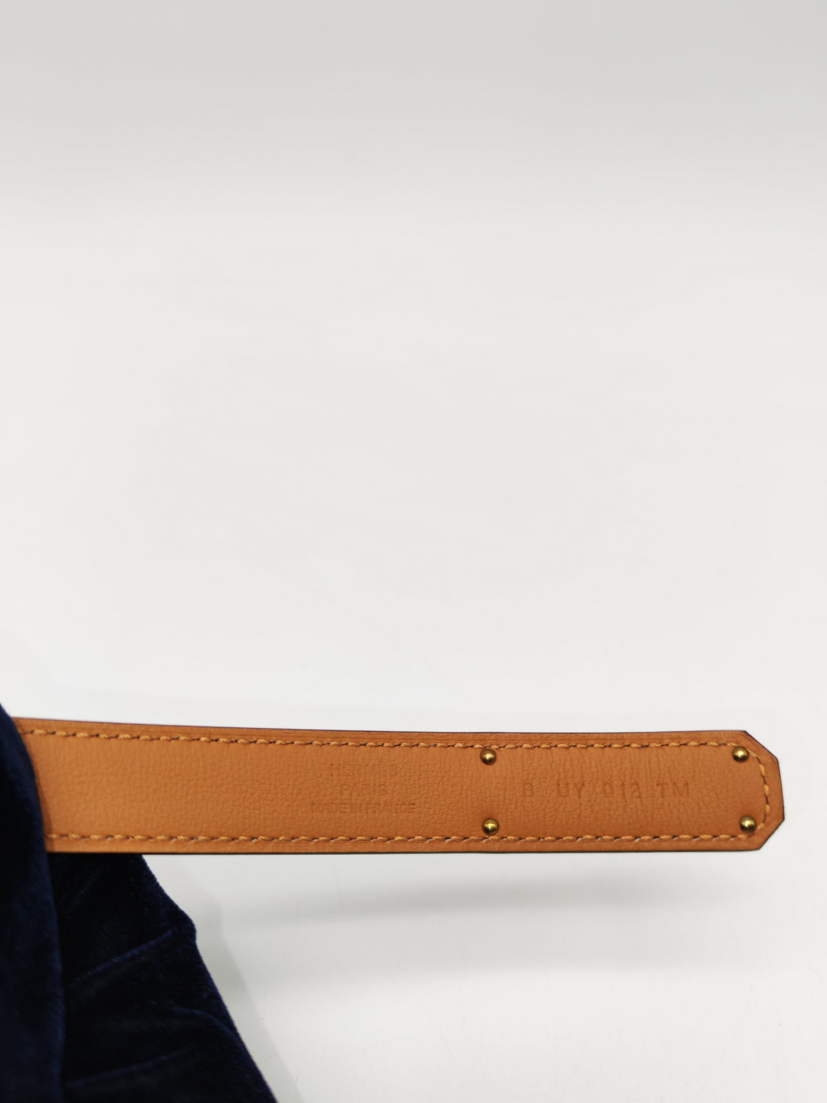 Hermes Kelly Belt Etoupe Epsom Leather Rose Gold Hardware Stamp B (2023)