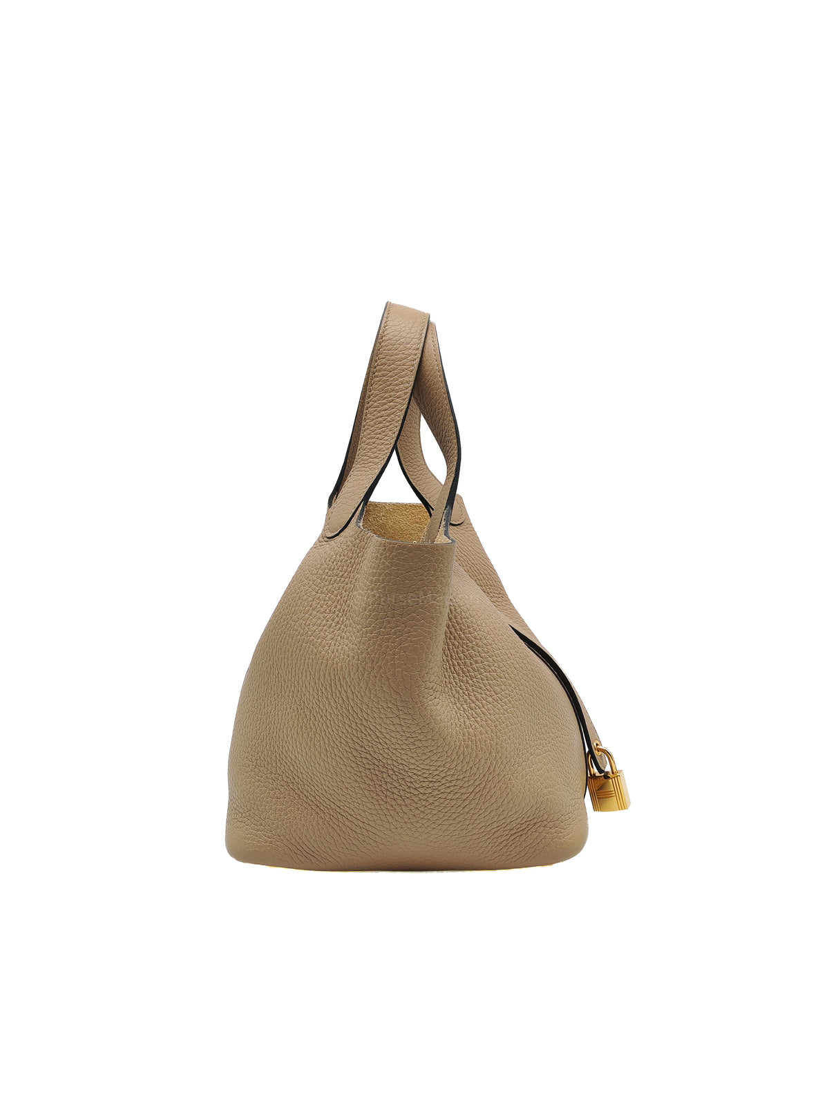 Hermes Picotin Lock 18 in Trench Taurillon Clemence Leather Gold Hardware Stamp Z(2021)