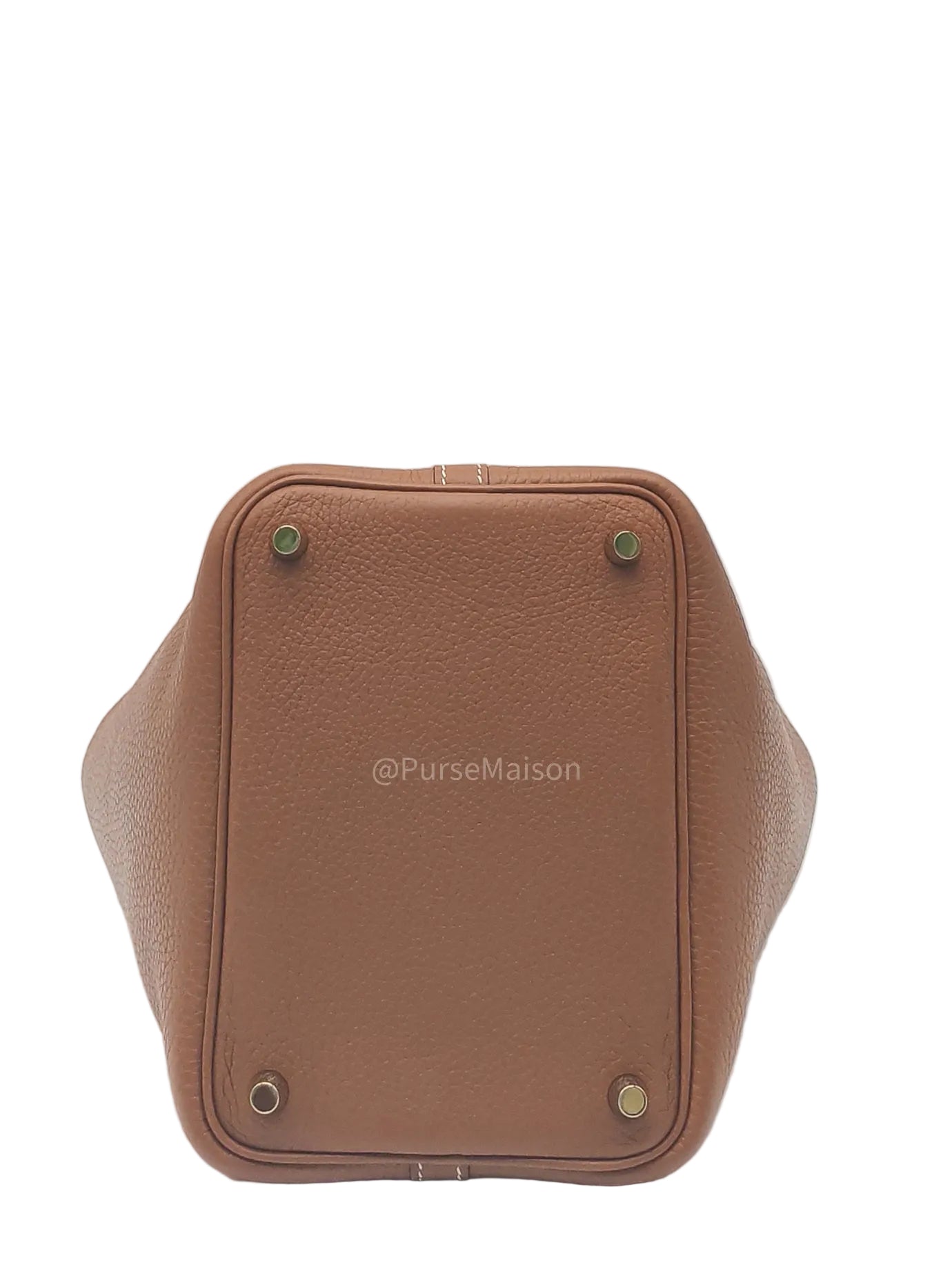 Hermes Picotin Lock 18 in Gold Clemence Leather and Gold Hardware Stamp Z(2021)