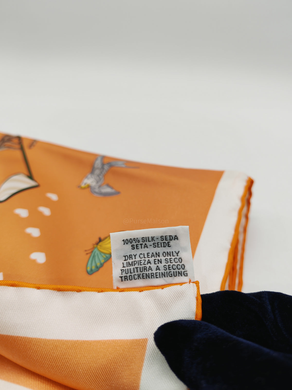 Hermes Silk Scarf in Hermes Story Multicolour 90 cm