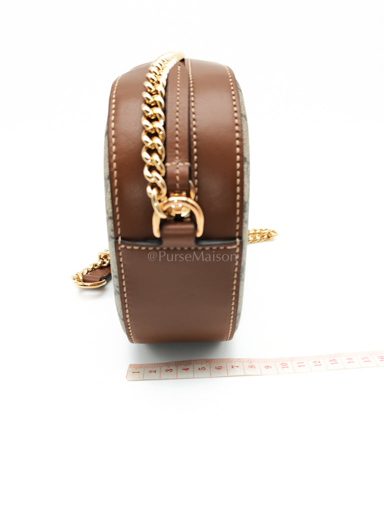 Supreme Monogram Round Camera Bag in Chain Strap