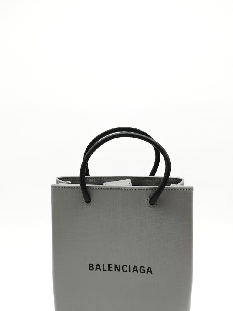 Shopping Phone Holder Bag Medium in Gray