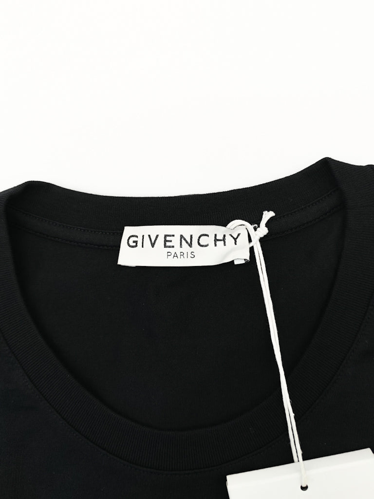 Givenchy Multicolor Paris T-shirt  Logo In Size Small