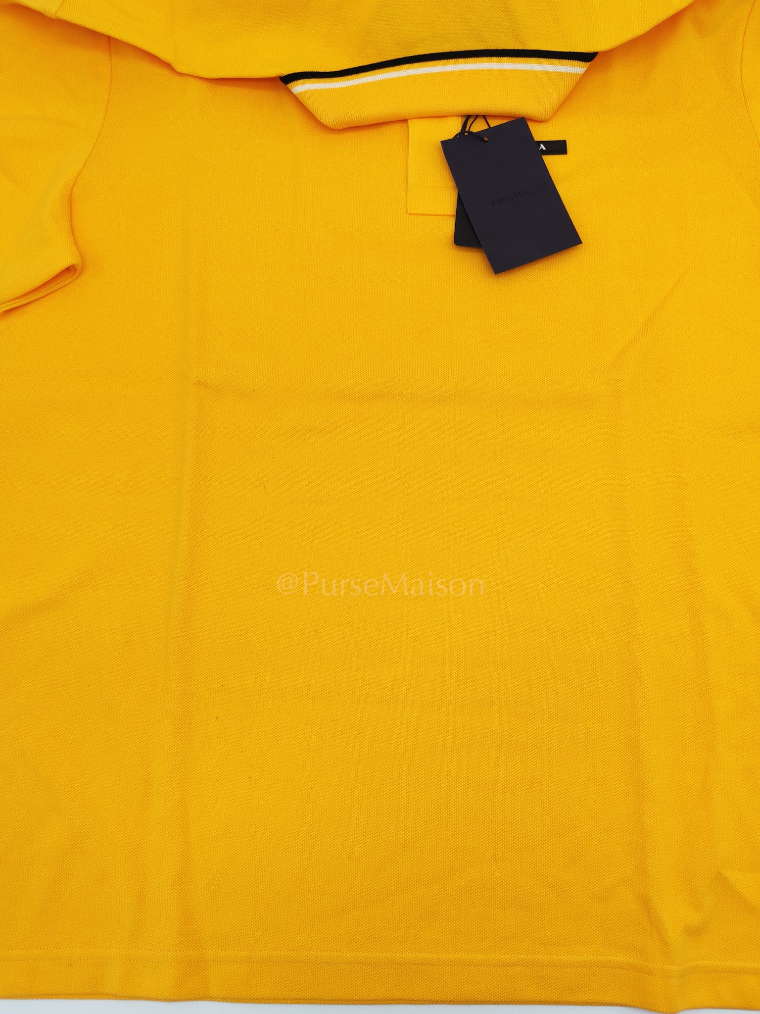 Piquet Sole (Yellow) Polo Shirt  Size XL
