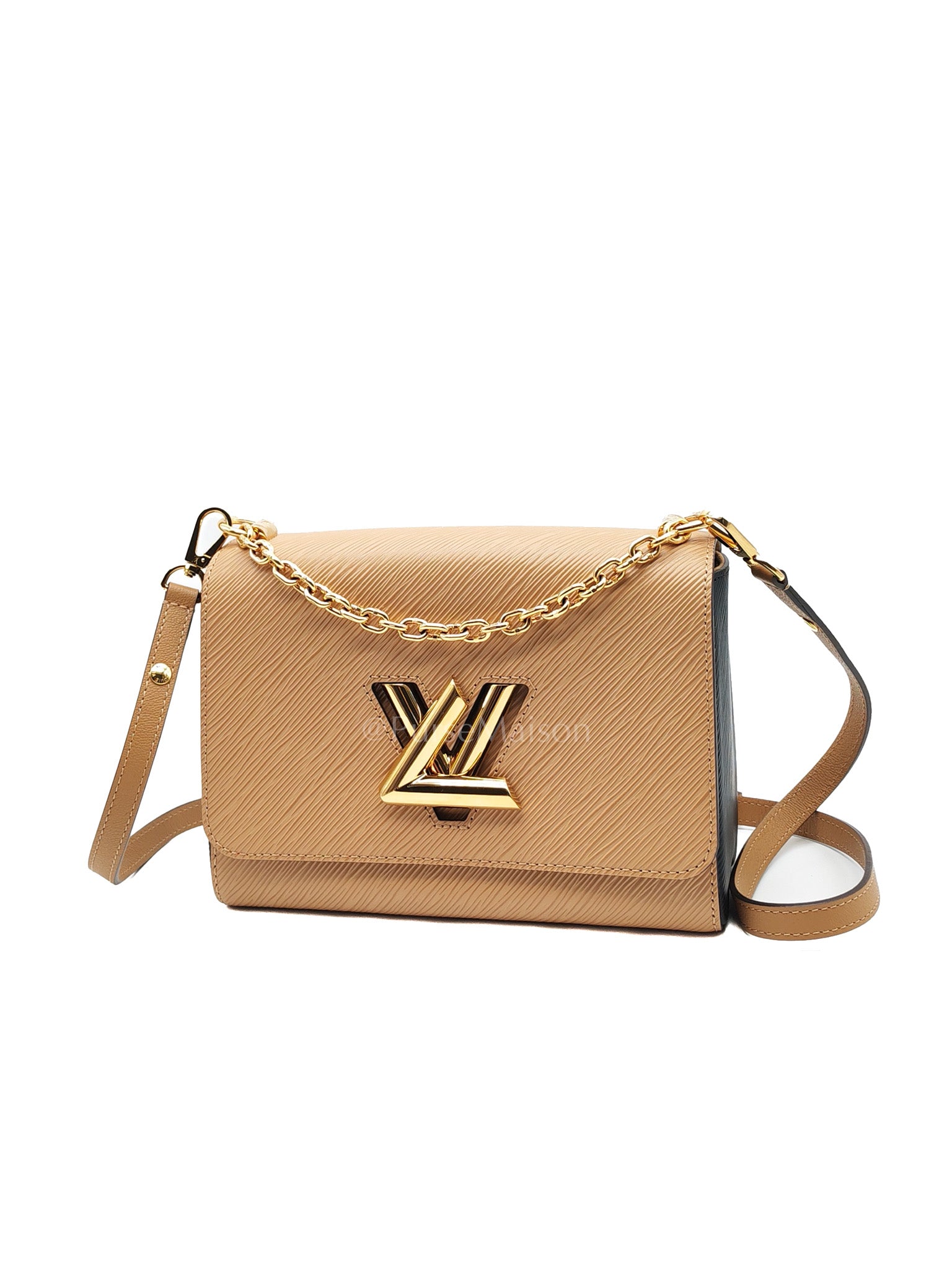 Twist MM Tri-color Epi Leather Crossbody Bag (Date Code: SR4149)