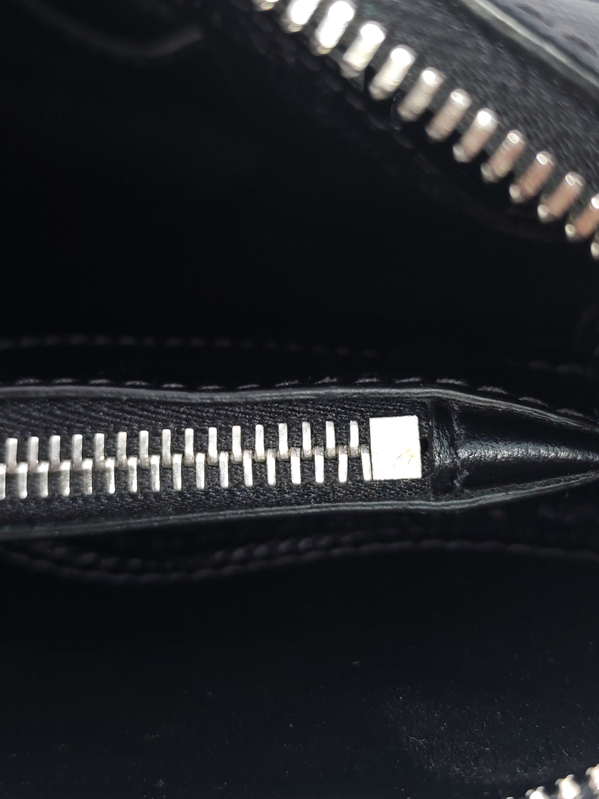 Prada Briefcase/Work Tote Bag in Black Saffiano Leather and Silver Hardware