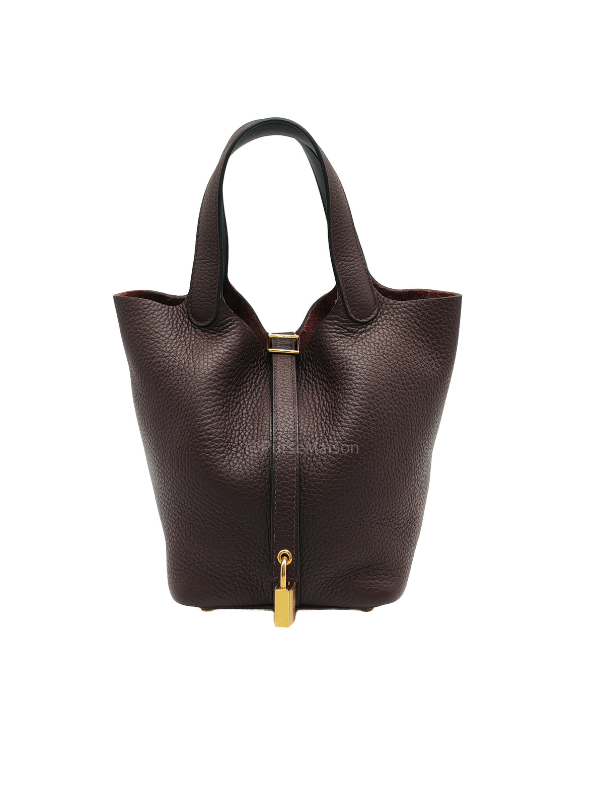 Hermes Picotin 18 in Rouge Sellier Clemence Leather and Gold Hardware Stamp U (2022)