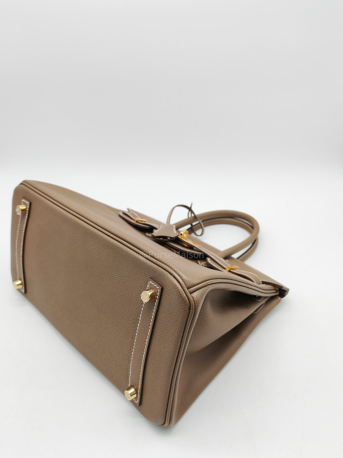 Hermes Birkin 30 in Etoupe Epsom Leather & Gold Hardware Stamp Y (2020)