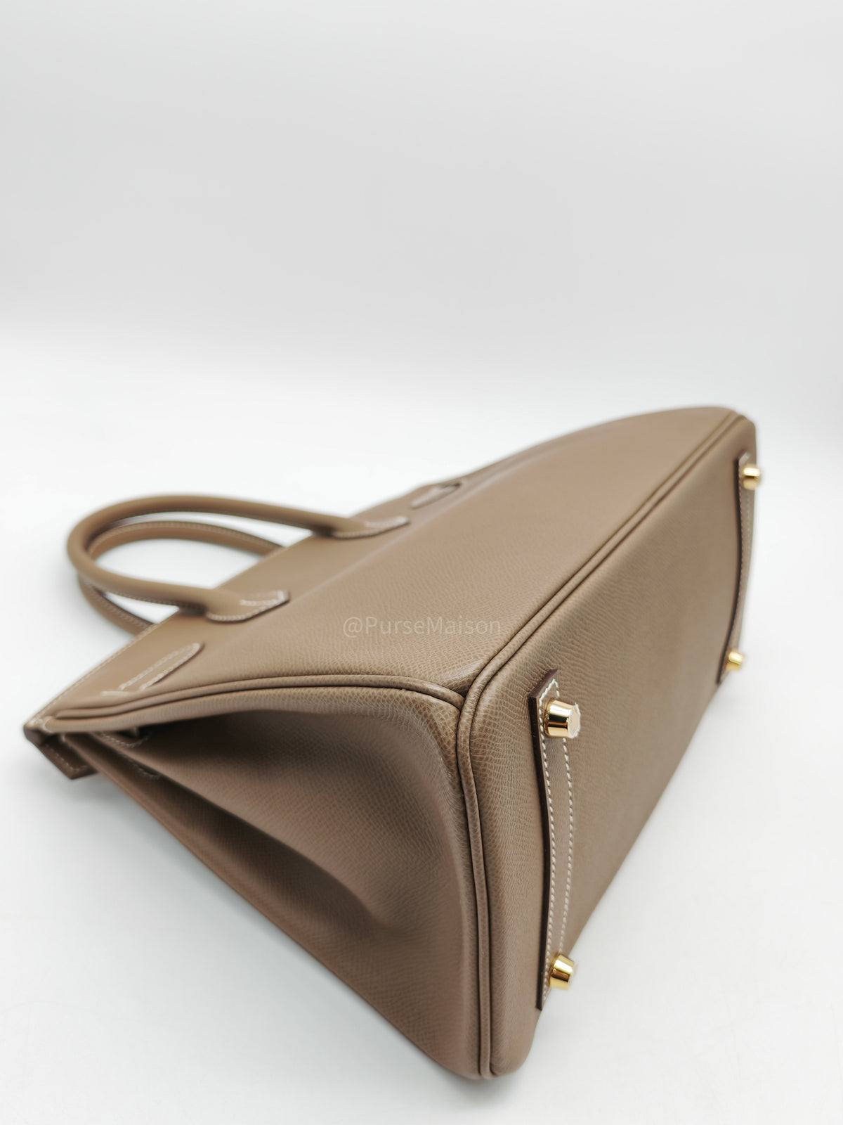 Hermes Birkin 30 in Etoupe Epsom Leather & Gold Hardware Stamp Y (2020)