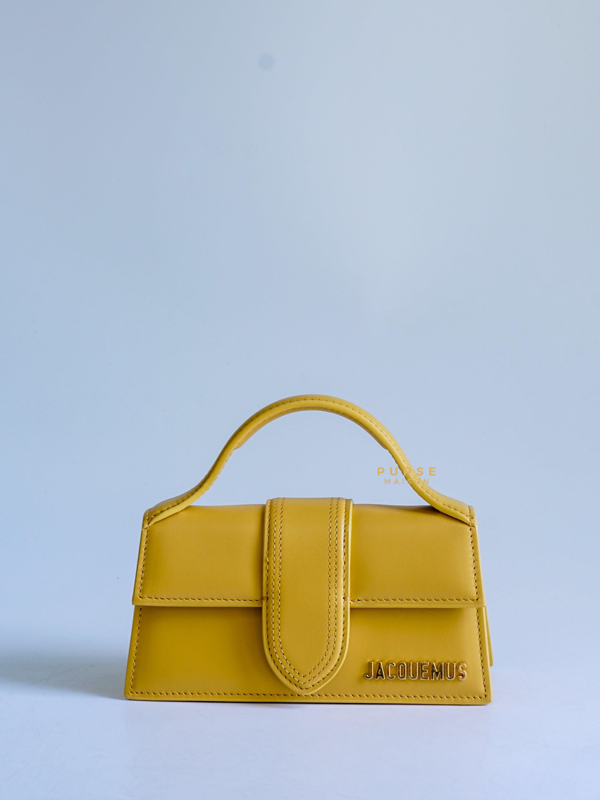 Jacquemus Le Bambino Top Handle Yellow