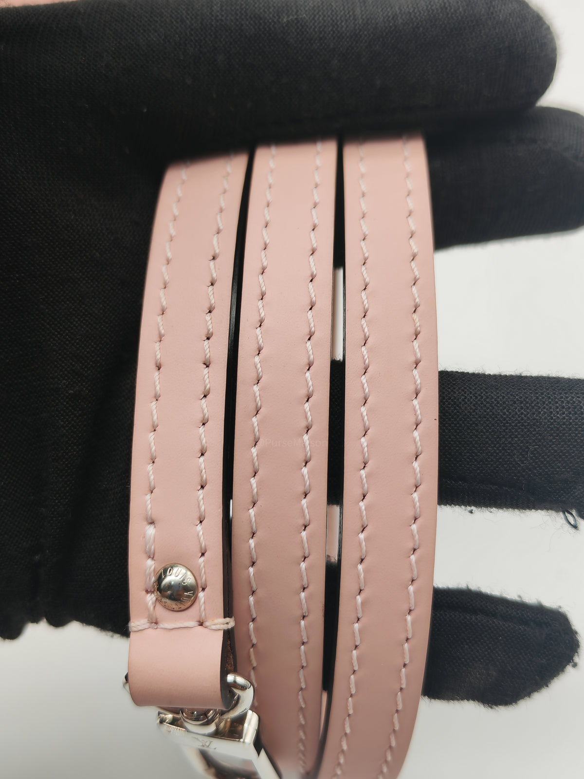 Louis Vuitton Alma BB Handbag in Rose Ballerine Epi Leather and Silver Hardware (Datecode: SN3240)