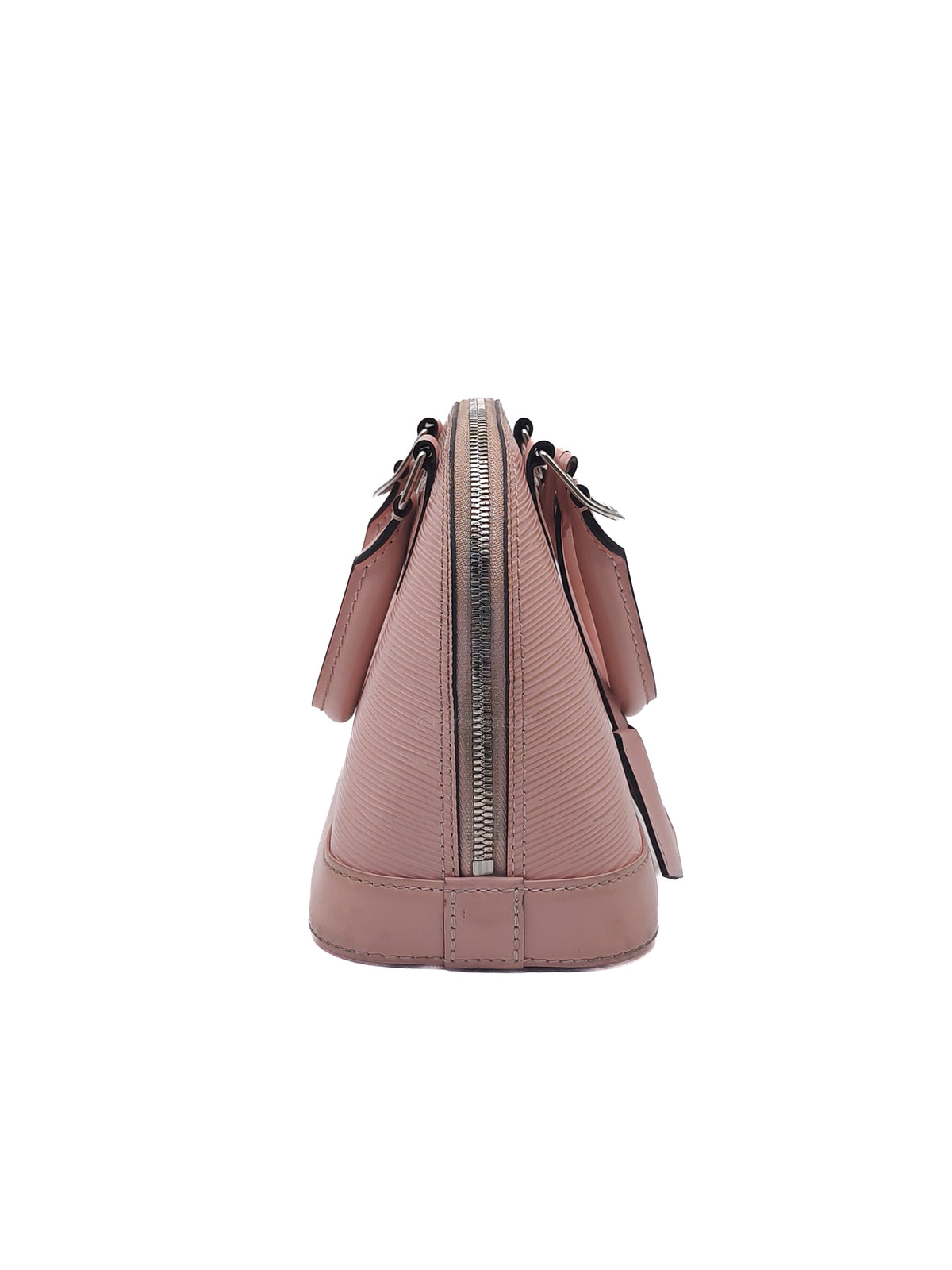 Louis Vuitton Alma BB Handbag in Rose Ballerine Epi Leather and Silver Hardware (Datecode: SN3240)