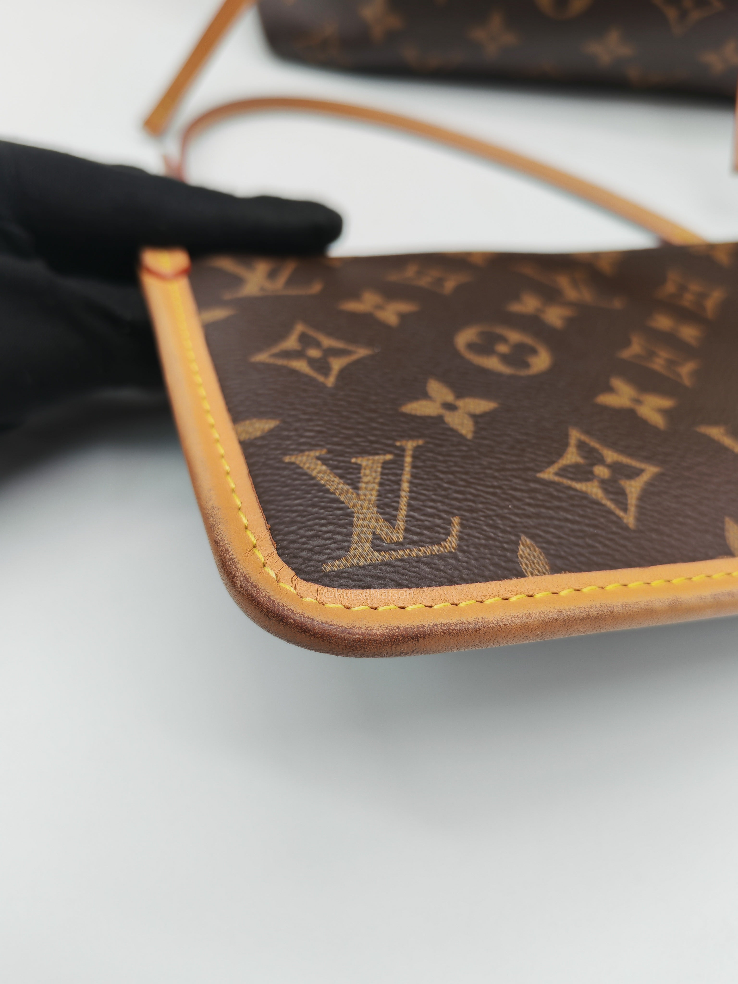 Louis Vuitton Carry All PM in Monogram Canvas and Gold Hardware Mircochip