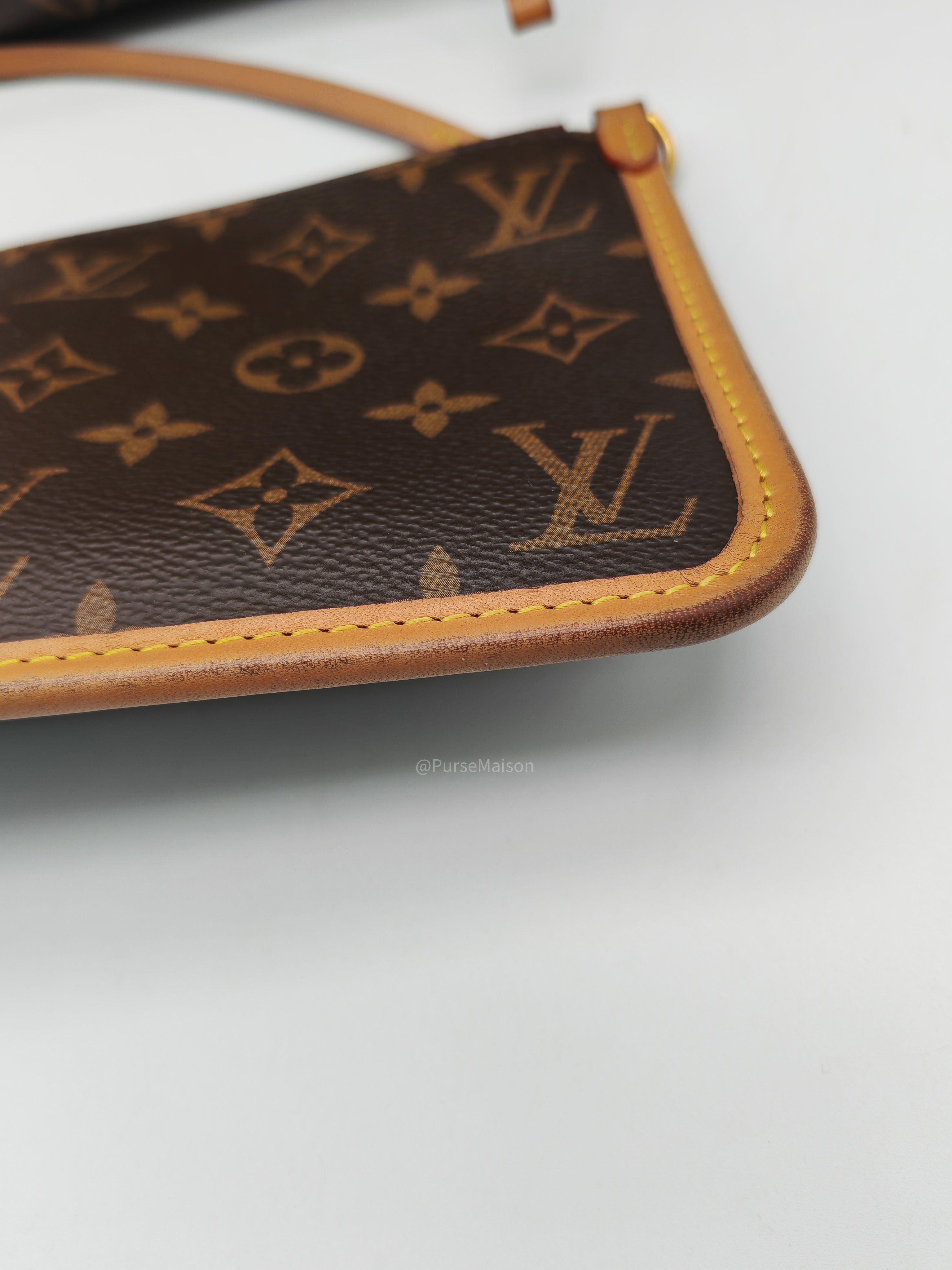 Louis Vuitton Carry All PM in Monogram Canvas and Gold Hardware Mircochip