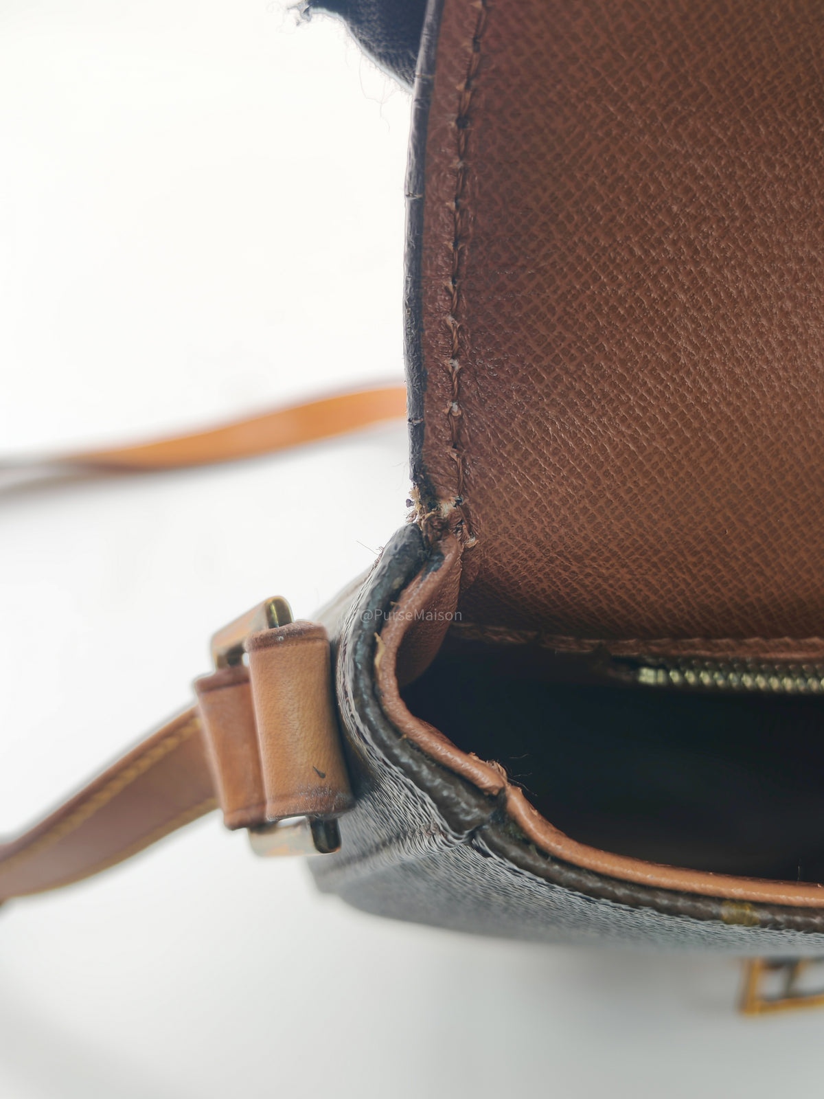 Louis Vuitton Chantilly GM in Monogram Canvas and Aged Gold Hardware