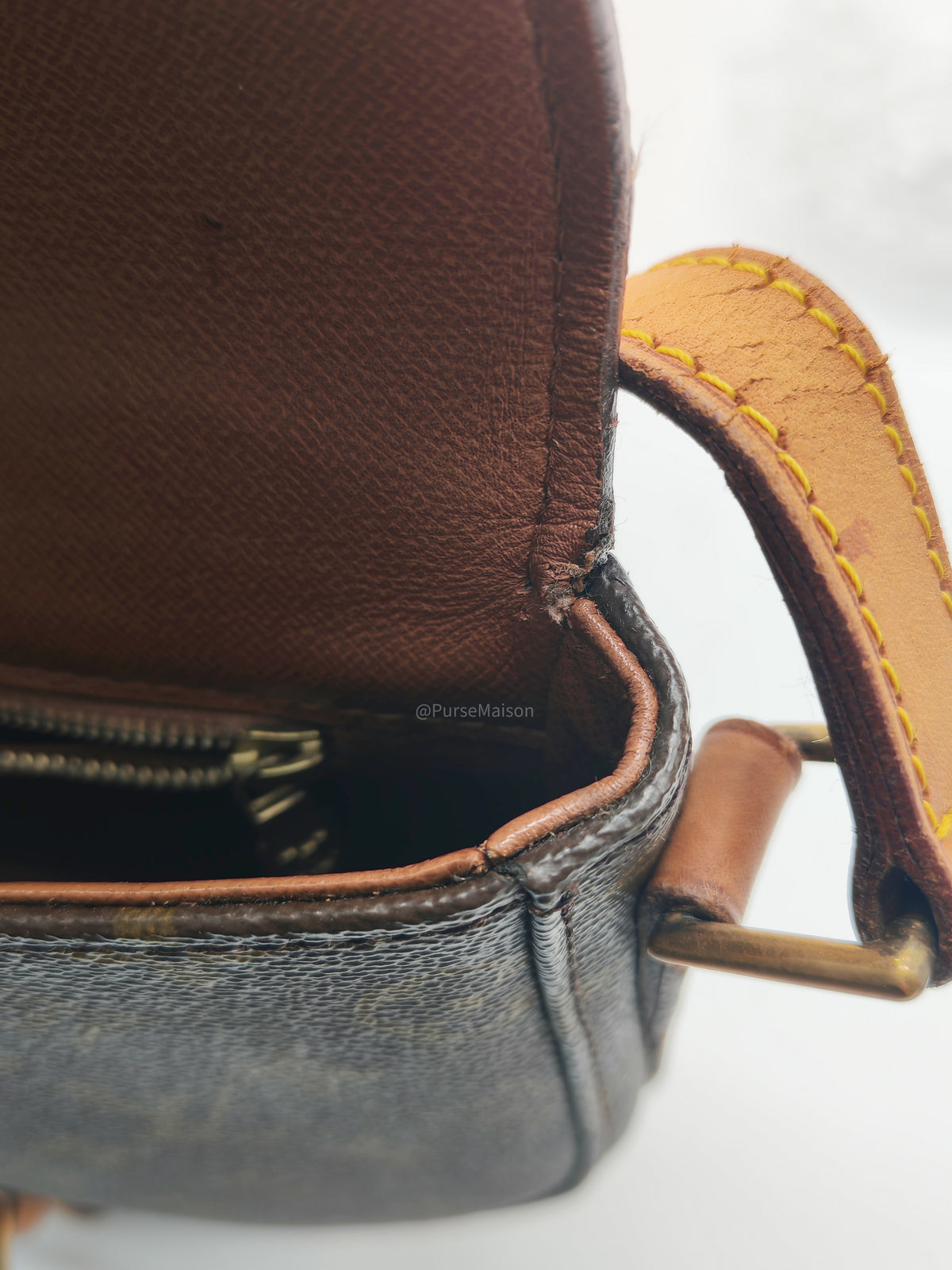 Louis Vuitton Chantilly GM in Monogram Canvas and Aged Gold Hardware