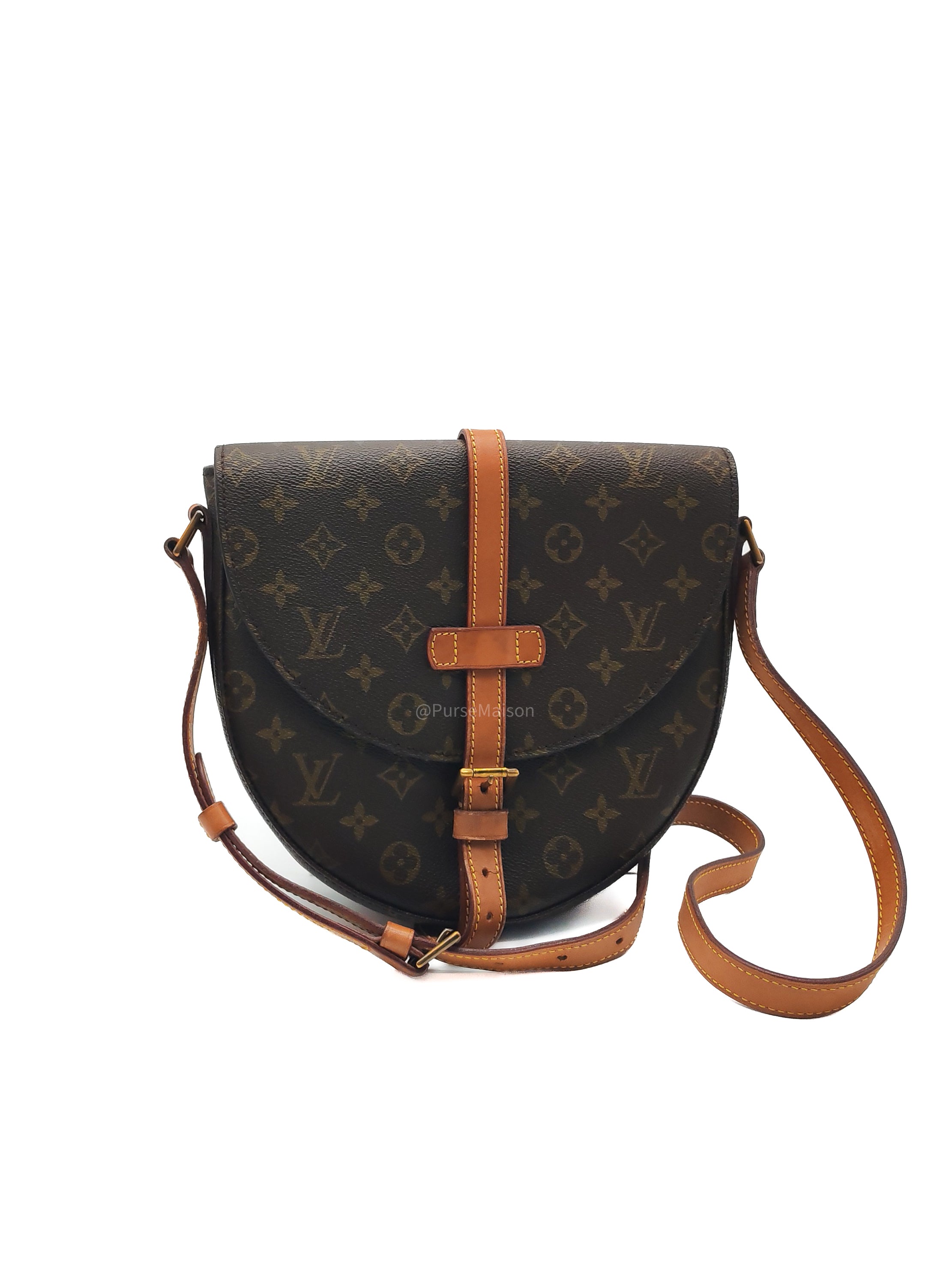 Louis Vuitton Chantilly GM in Monogram Canvas and Aged Gold Hardware