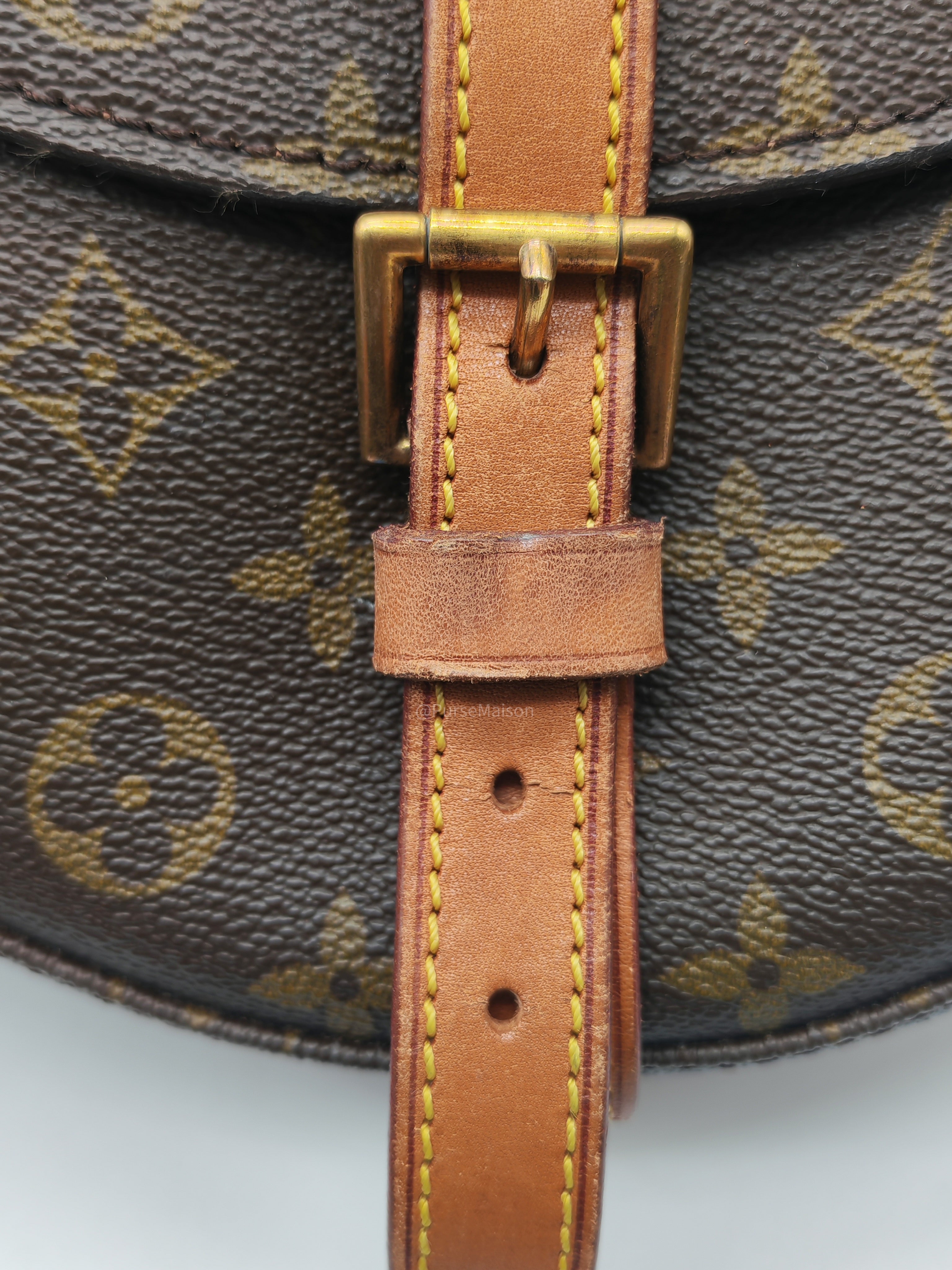 Louis Vuitton Chantilly GM in Monogram Canvas and Aged Gold Hardware