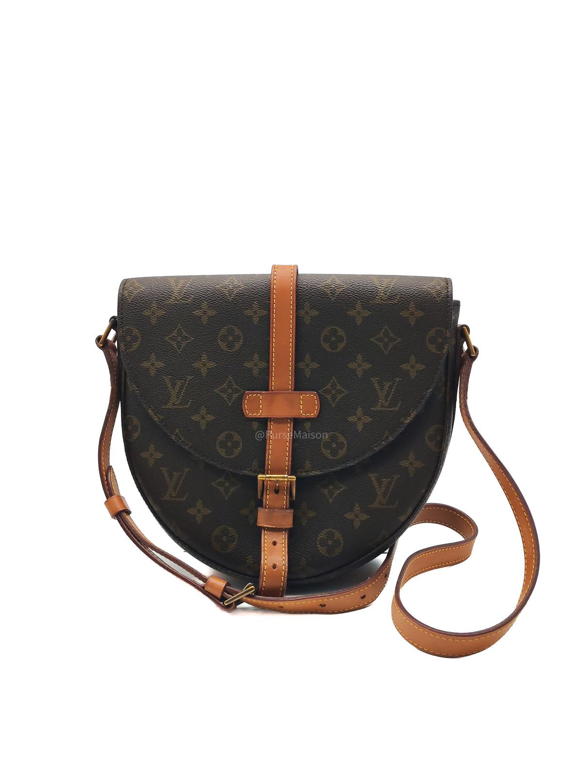 Louis Vuitton Chantilly GM in Monogram Canvas and Aged Gold Hardware