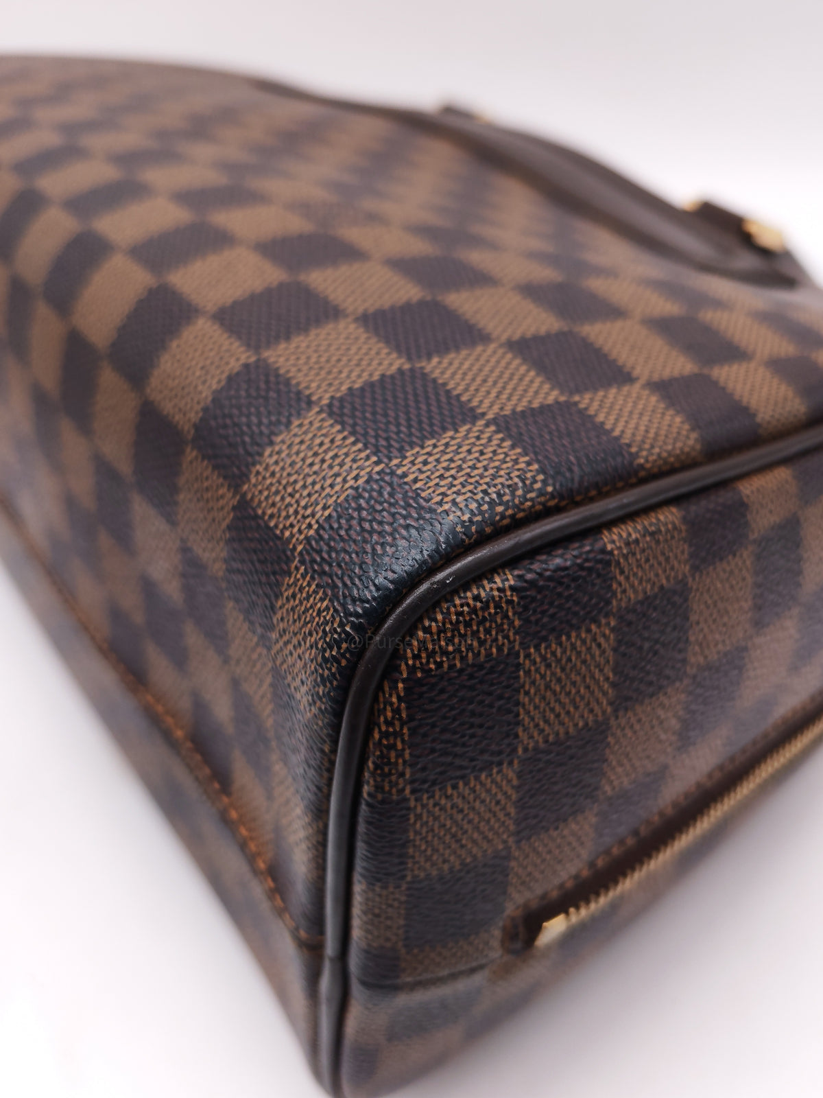 Louis Vuitton Nolita Hand Bag in Damier Ebene Canvas and Gold Hardware (Datecode: SP0022)