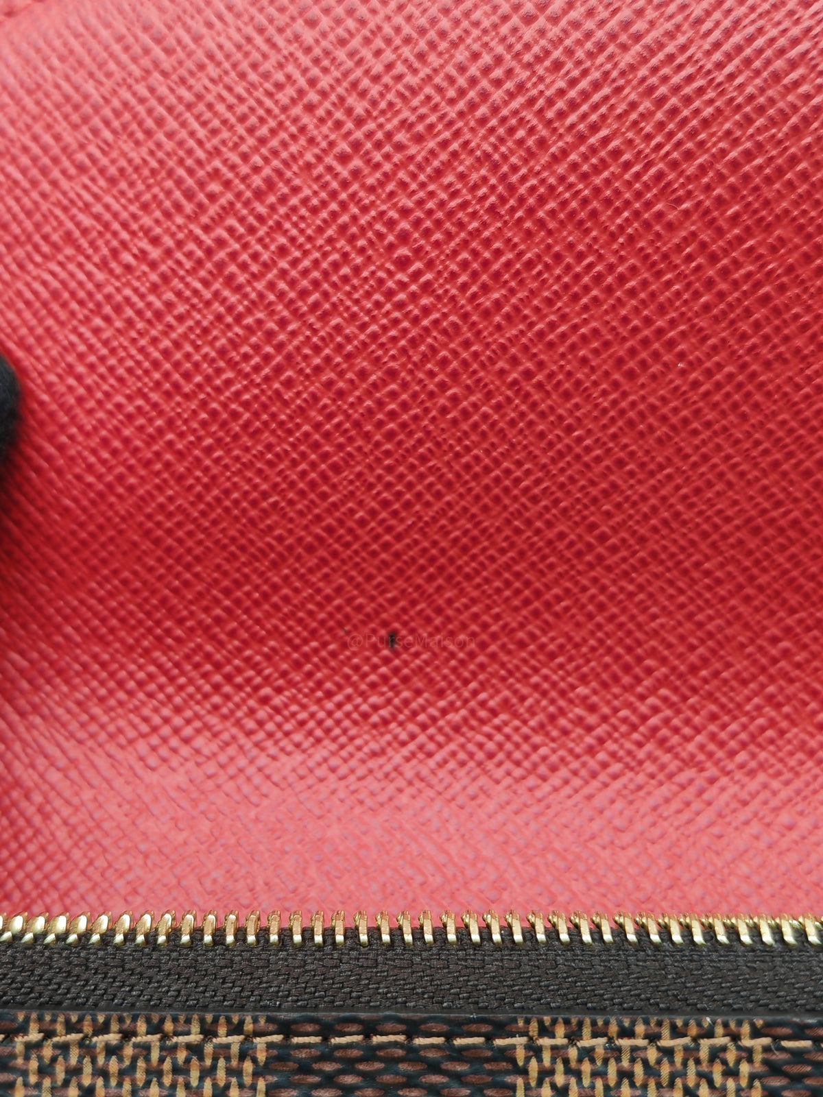 Louis Vuitton Emillie Wallet in Damier Ebene Canvas (Datecode: TA1200)