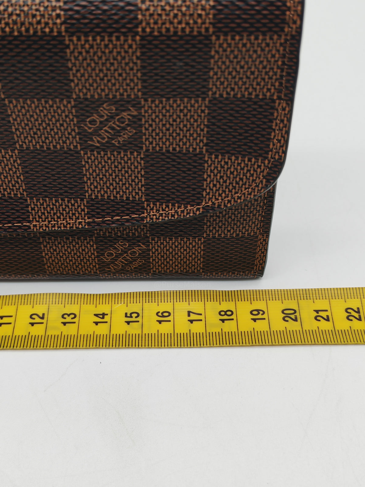Louis Vuitton Emillie Wallet in Damier Ebene Canvas (Datecode: TA1200)