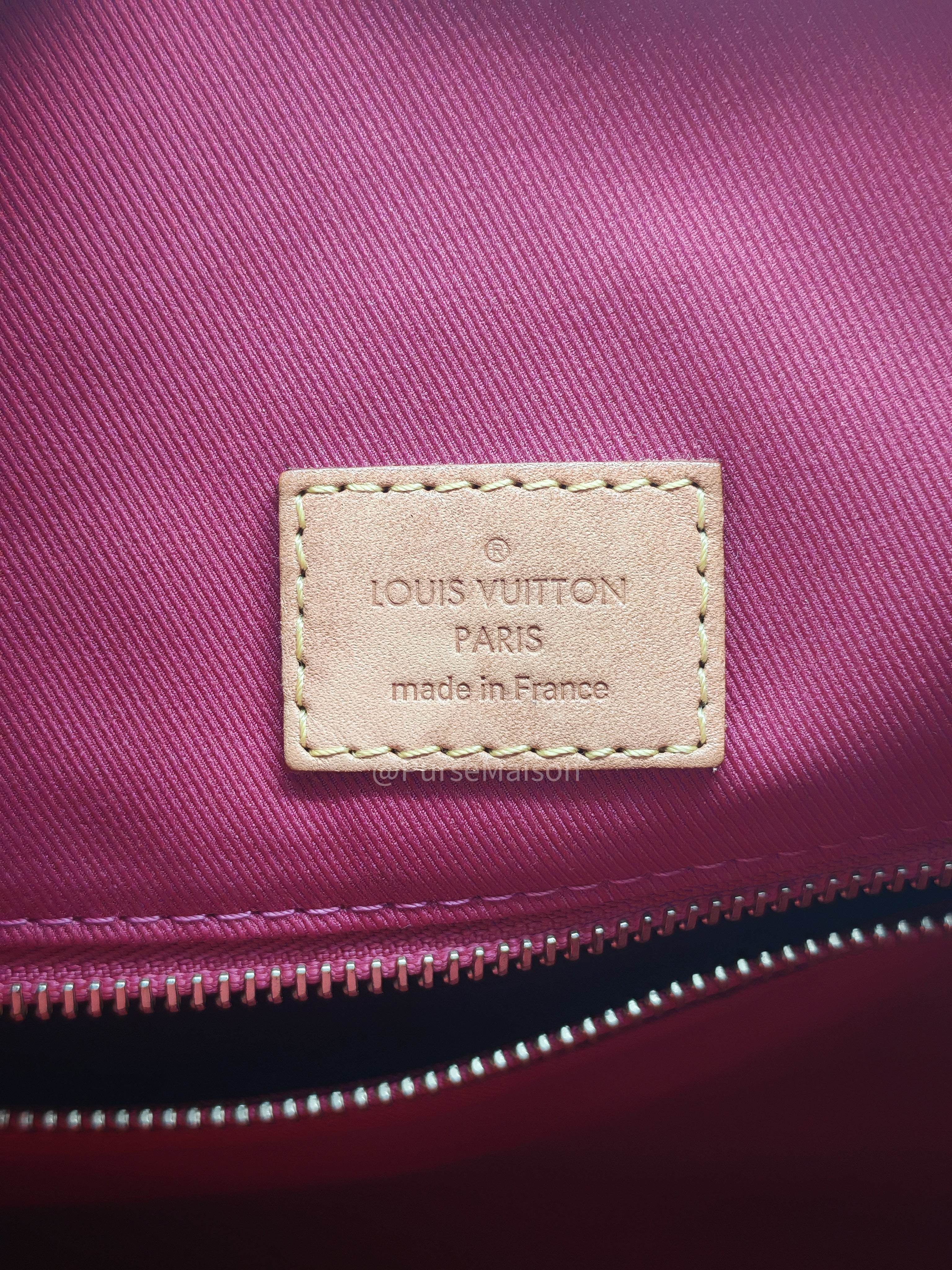 Louis Vuitton Graceful Hobo Bag PM in Monogram Canvas (Date Code: RI3189) with Y.I Hot Stamping
