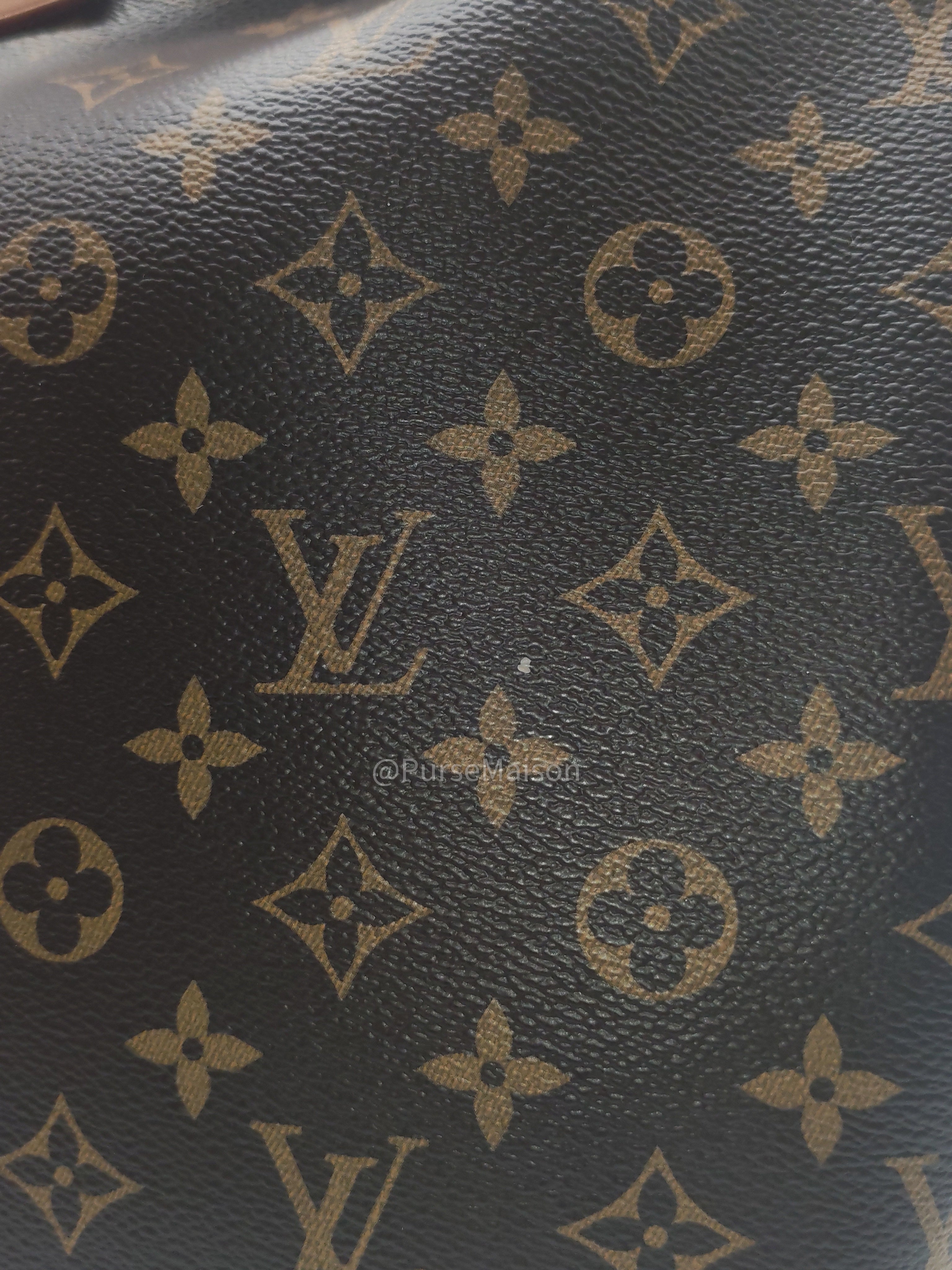 Louis Vuitton Graceful Hobo Bag PM in Monogram Canvas (Date Code: RI3189) with Y.I Hot Stamping
